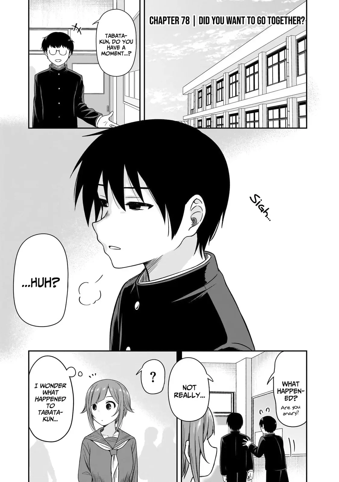 What I’d like to do with that gloomy girl - Chapter 78 - Page 1