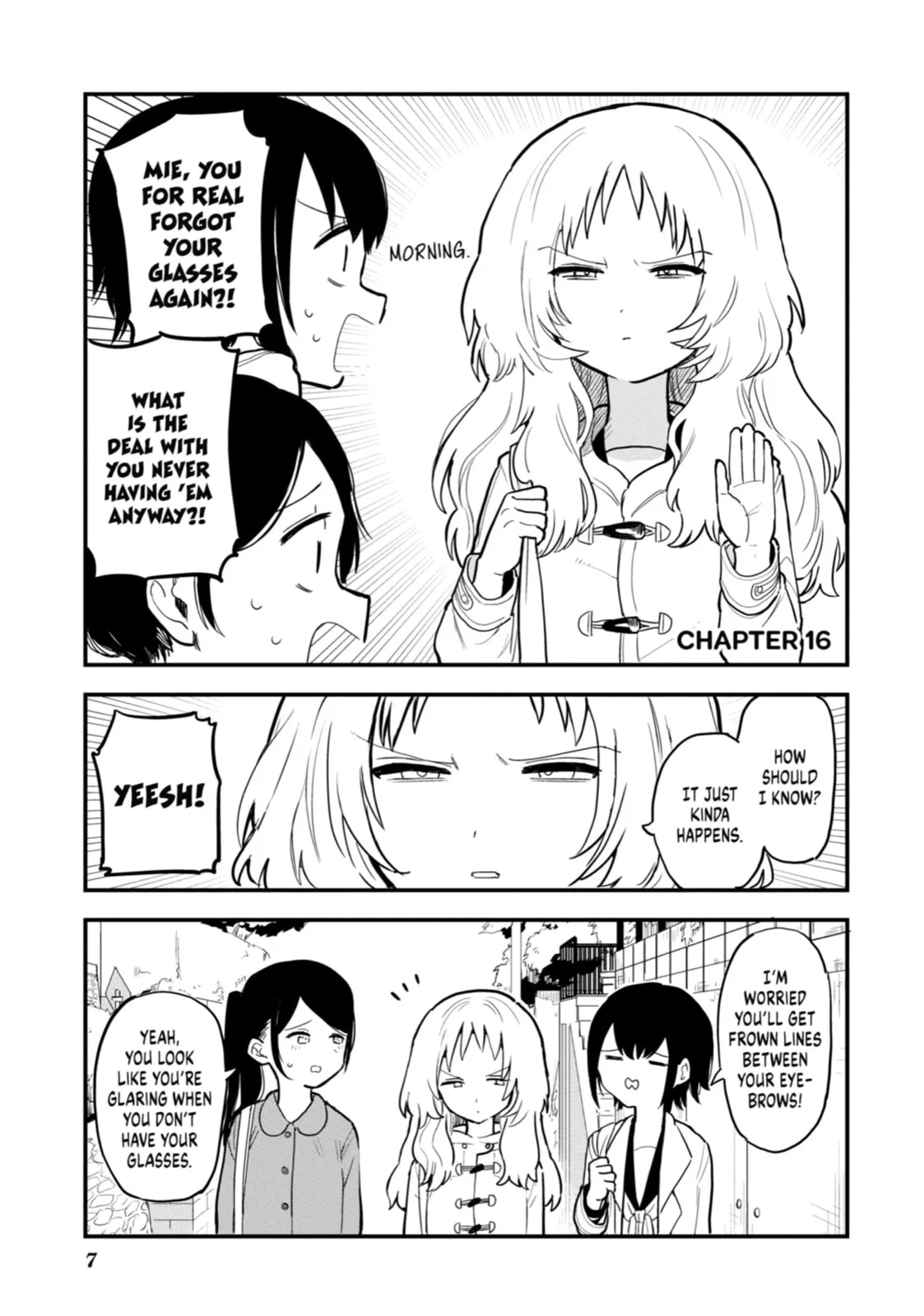 The Girl I Like Forgot Her Glasses - Chapter 16 - Page 1