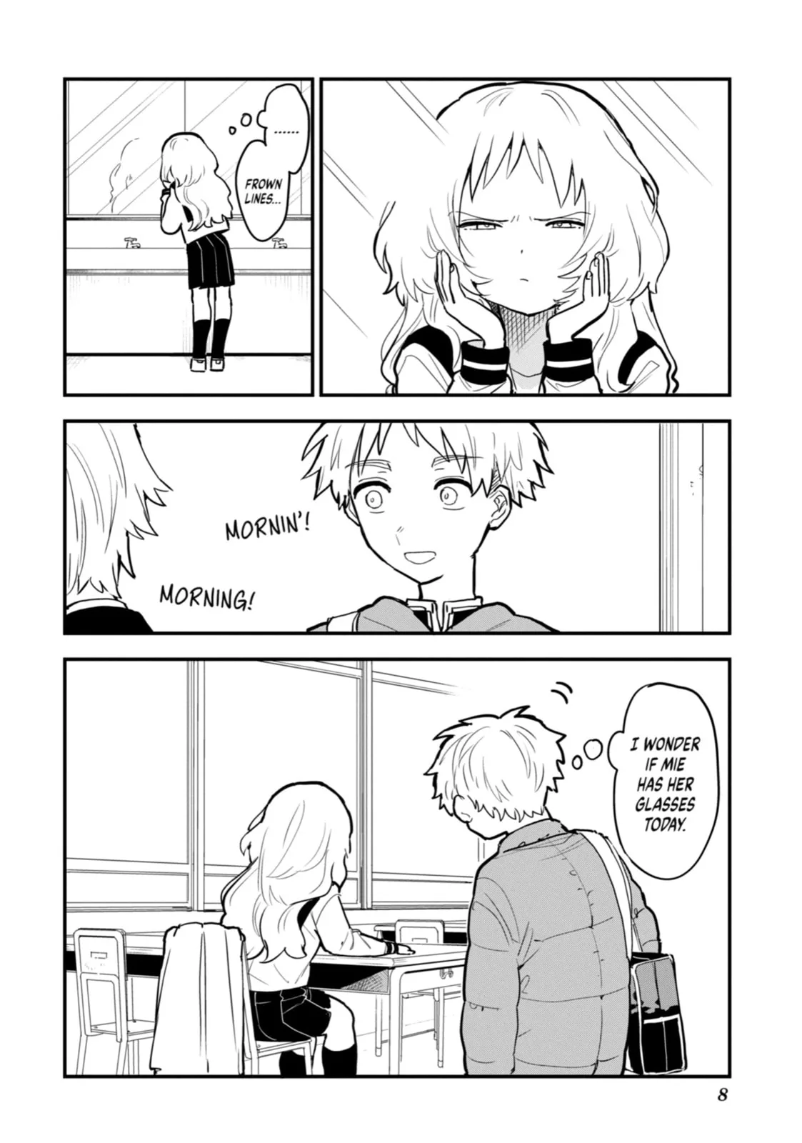 The Girl I Like Forgot Her Glasses - Chapter 16 - Page 2