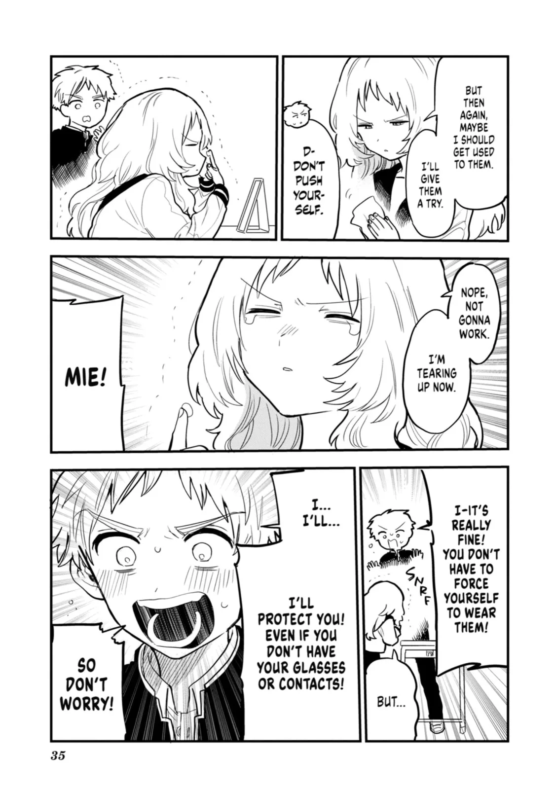 The Girl I Like Forgot Her Glasses - Chapter 18 - Page 3