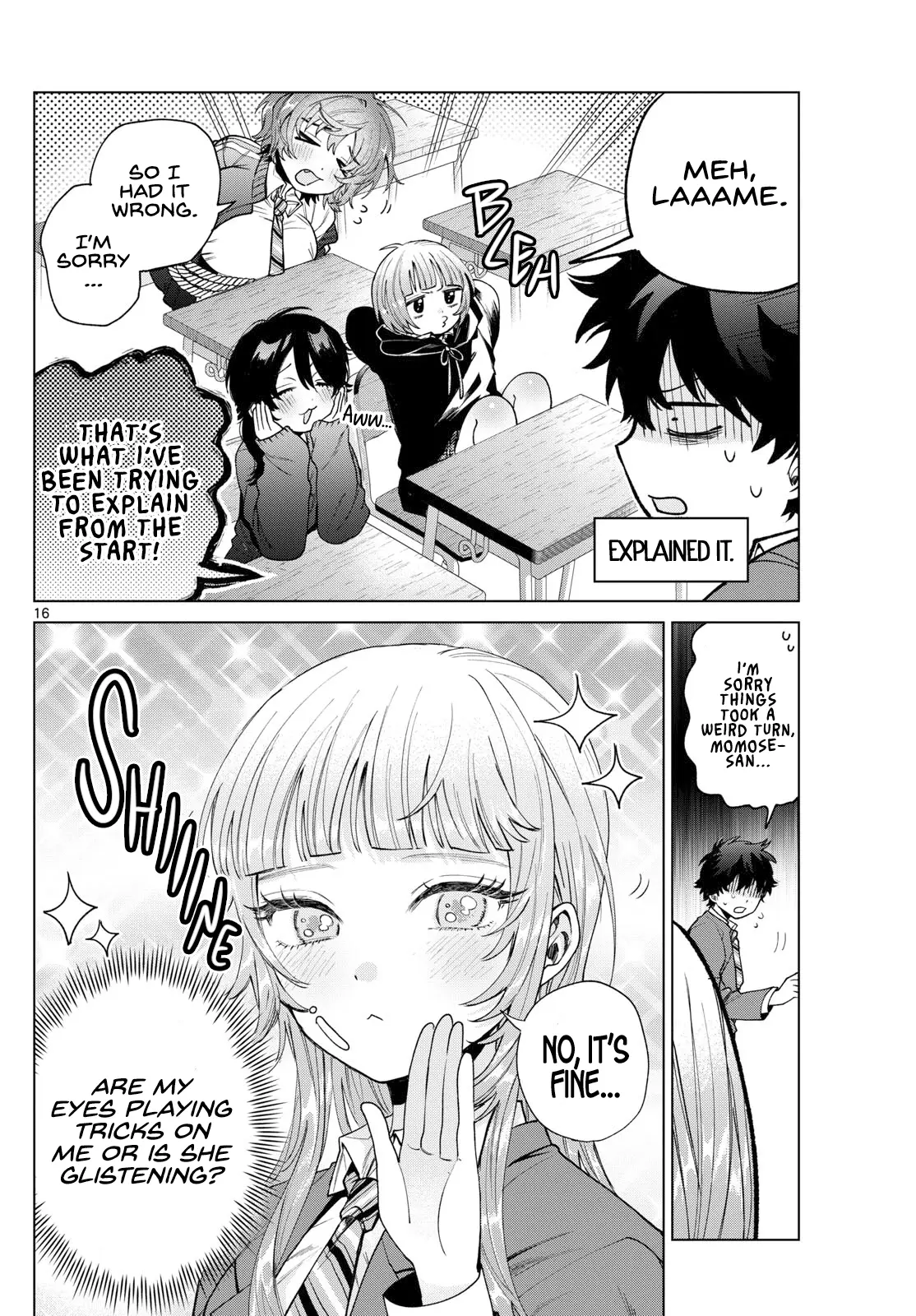 Momose Akira no Hatsukoi Hatan-chuu - Chapter 22 - Page 16