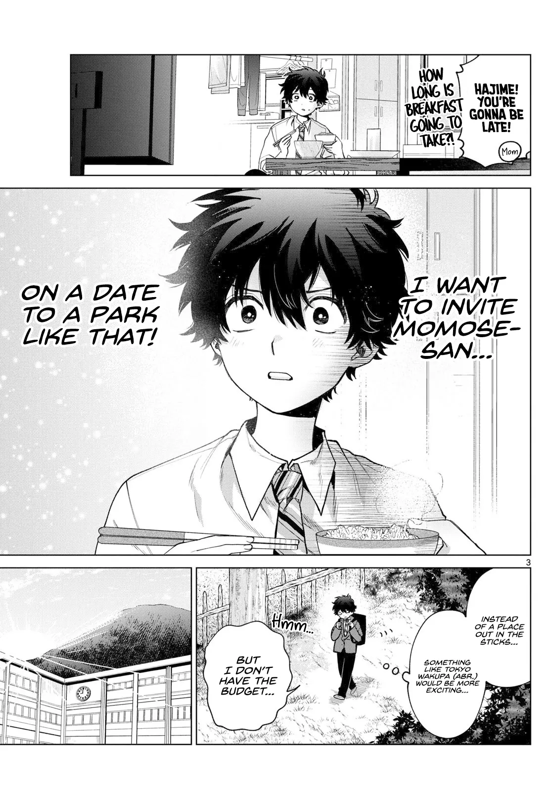 Momose Akira no Hatsukoi Hatan-chuu - Chapter 25 - Page 3