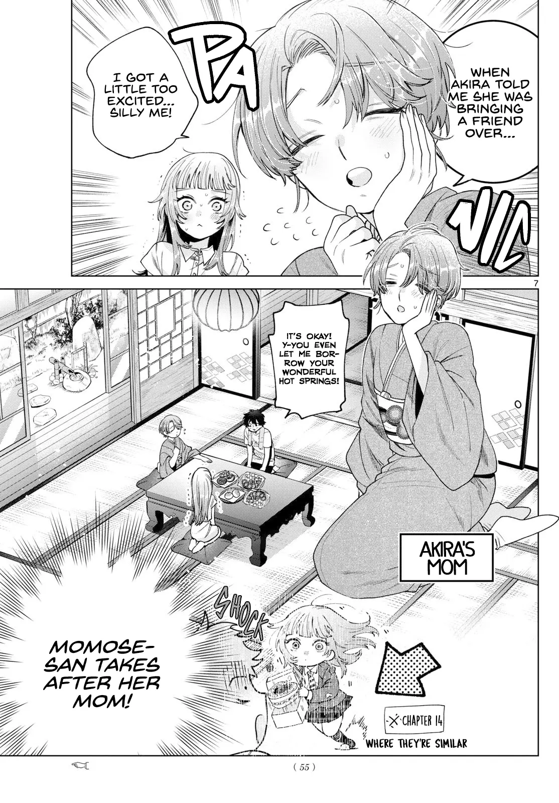 Momose Akira no Hatsukoi Hatan-chuu - Chapter 28 - Page 7