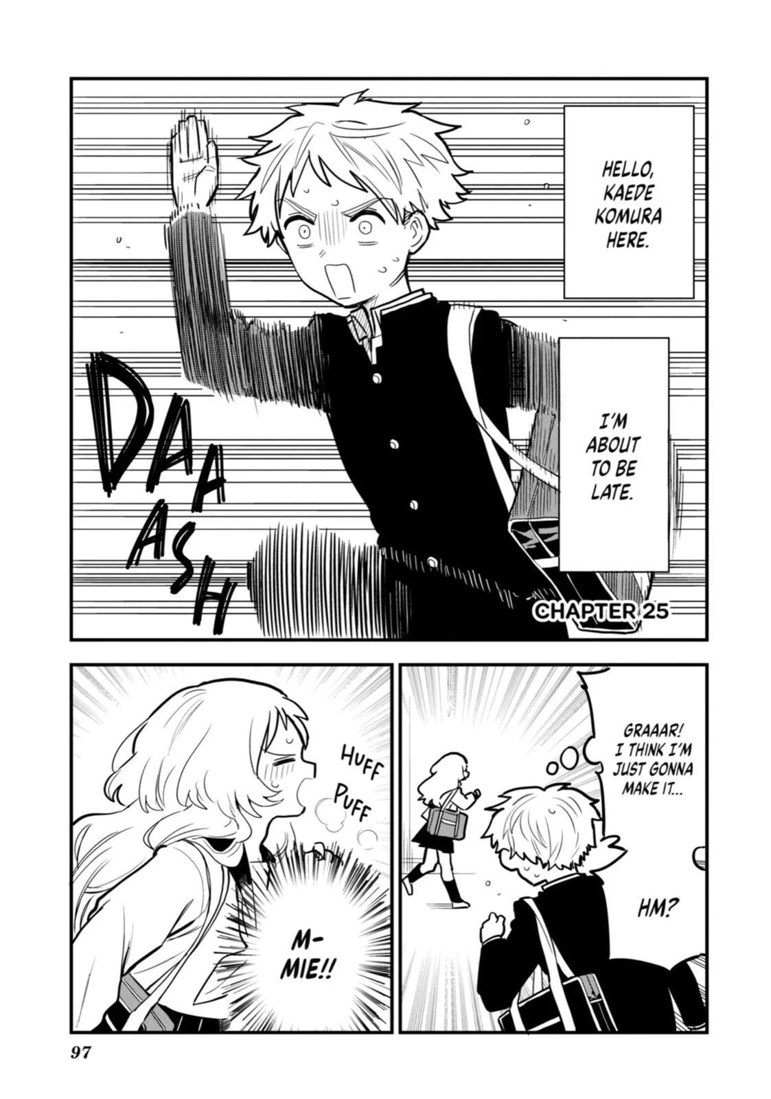 The Girl I Like Forgot Her Glasses - Chapter 25 - Page 1