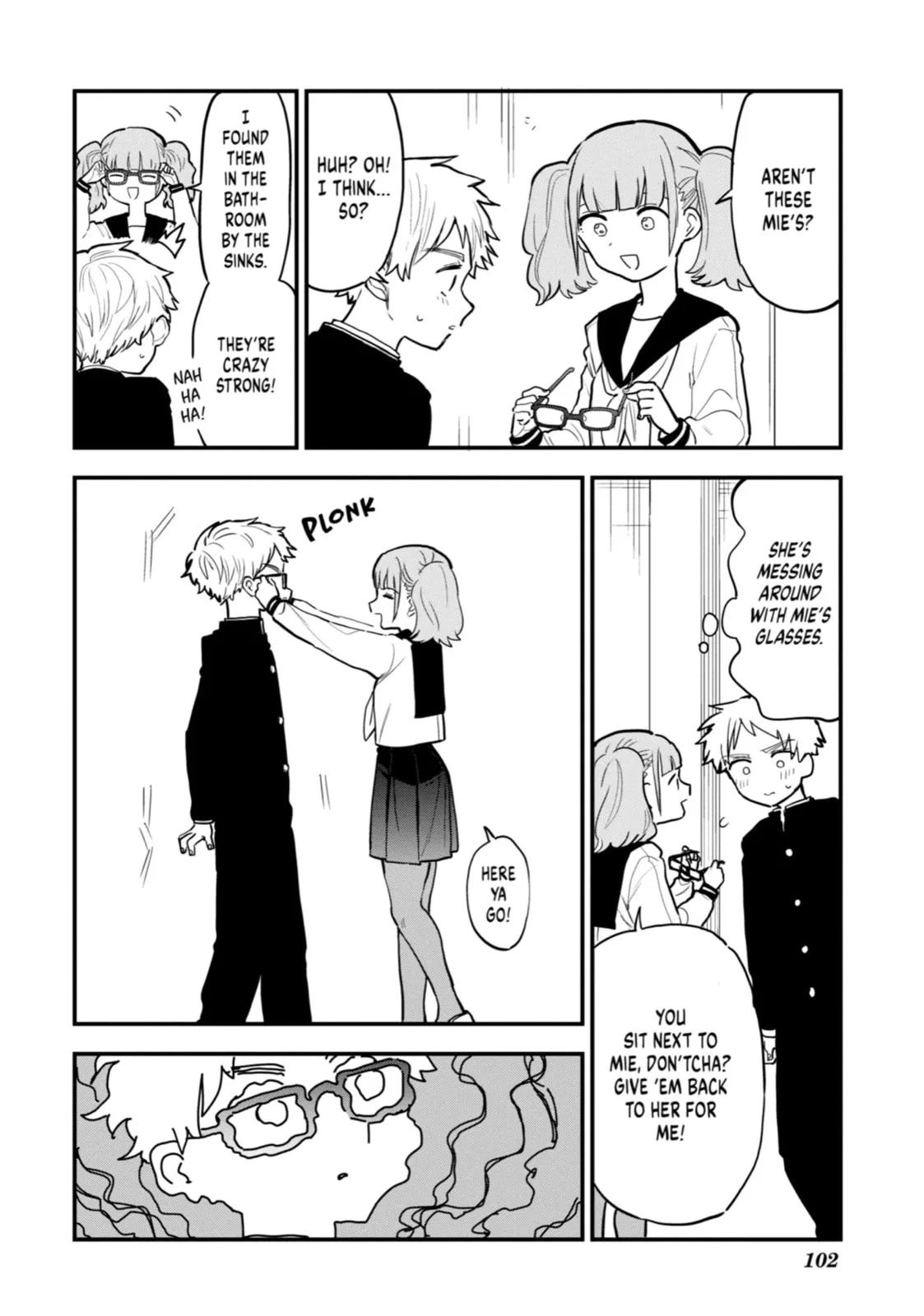 The Girl I Like Forgot Her Glasses - Chapter 26 - Page 2