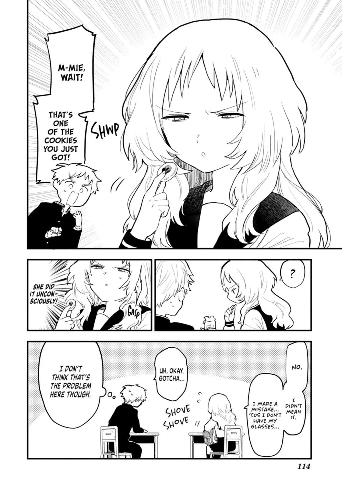 The Girl I Like Forgot Her Glasses - Chapter 27 - Page 8