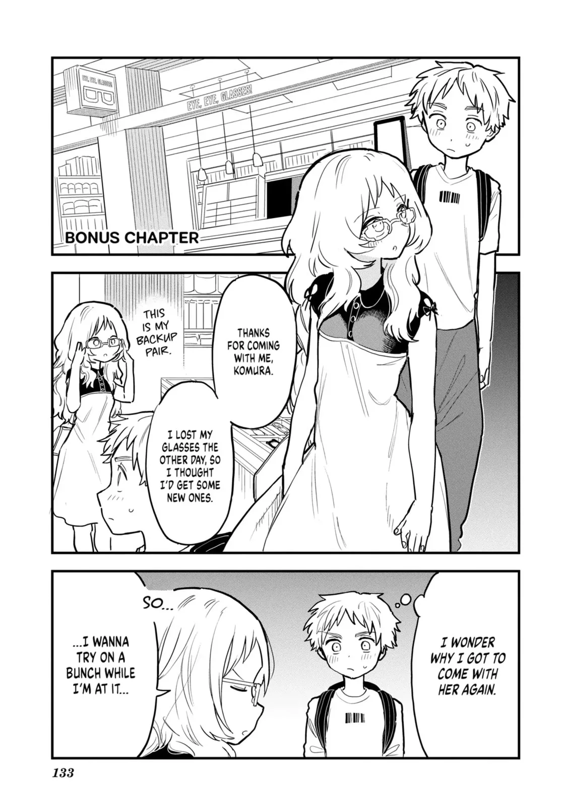The Girl I Like Forgot Her Glasses - Chapter 28.1 - Page 1