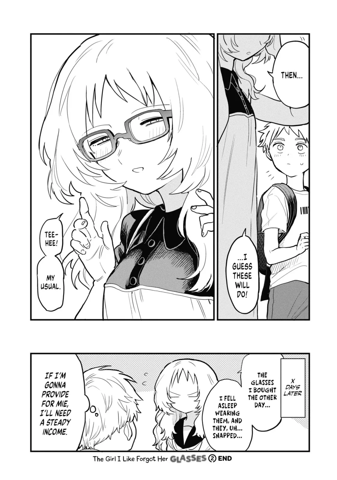 The Girl I Like Forgot Her Glasses - Chapter 28.1 - Page 9