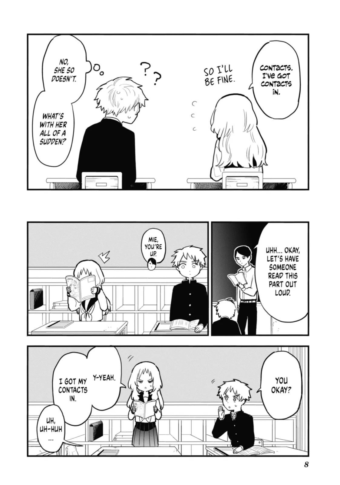 The Girl I Like Forgot Her Glasses - Chapter 29 - Page 6
