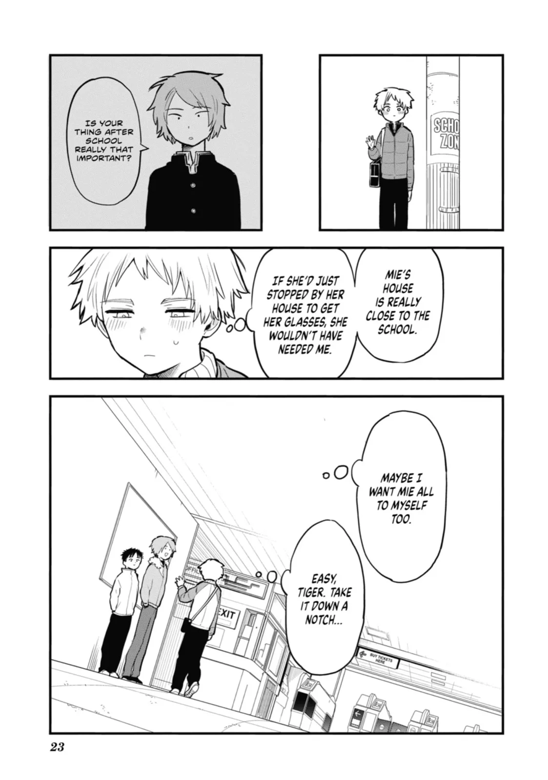 The Girl I Like Forgot Her Glasses - Chapter 29 - Page 21