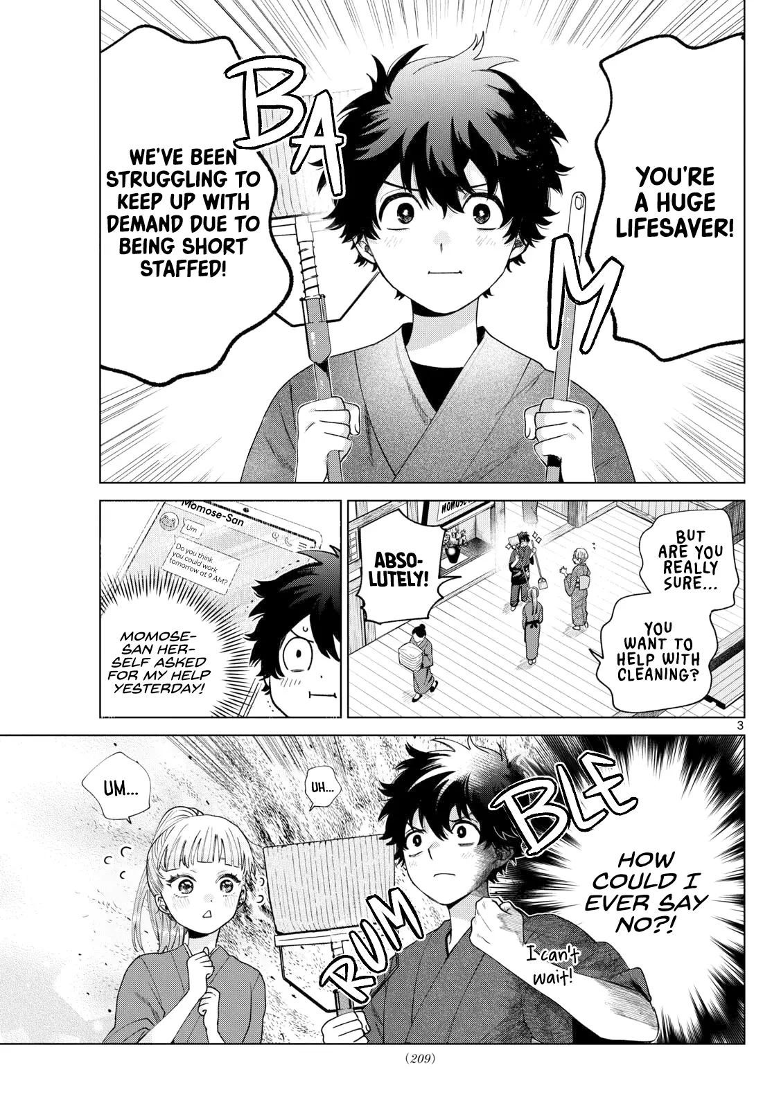 Momose Akira no Hatsukoi Hatan-chuu - Chapter 34 - Page 3