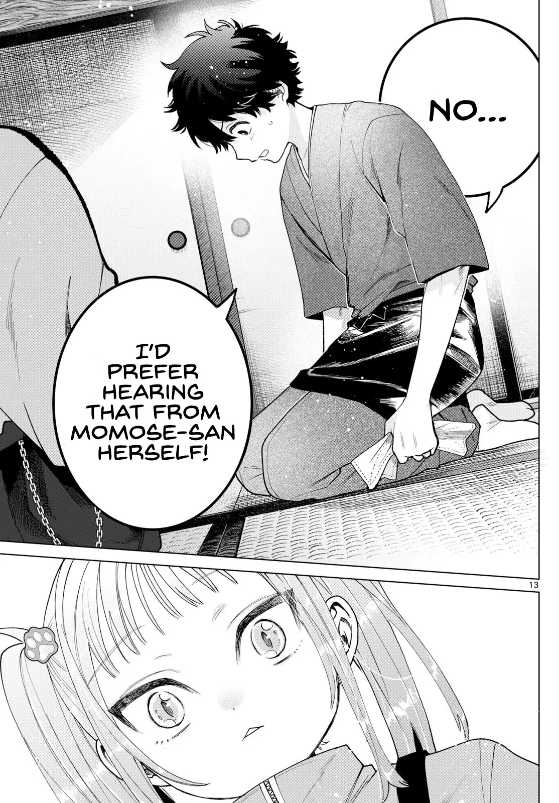 Momose Akira no Hatsukoi Hatan-chuu - Chapter 34 - Page 13