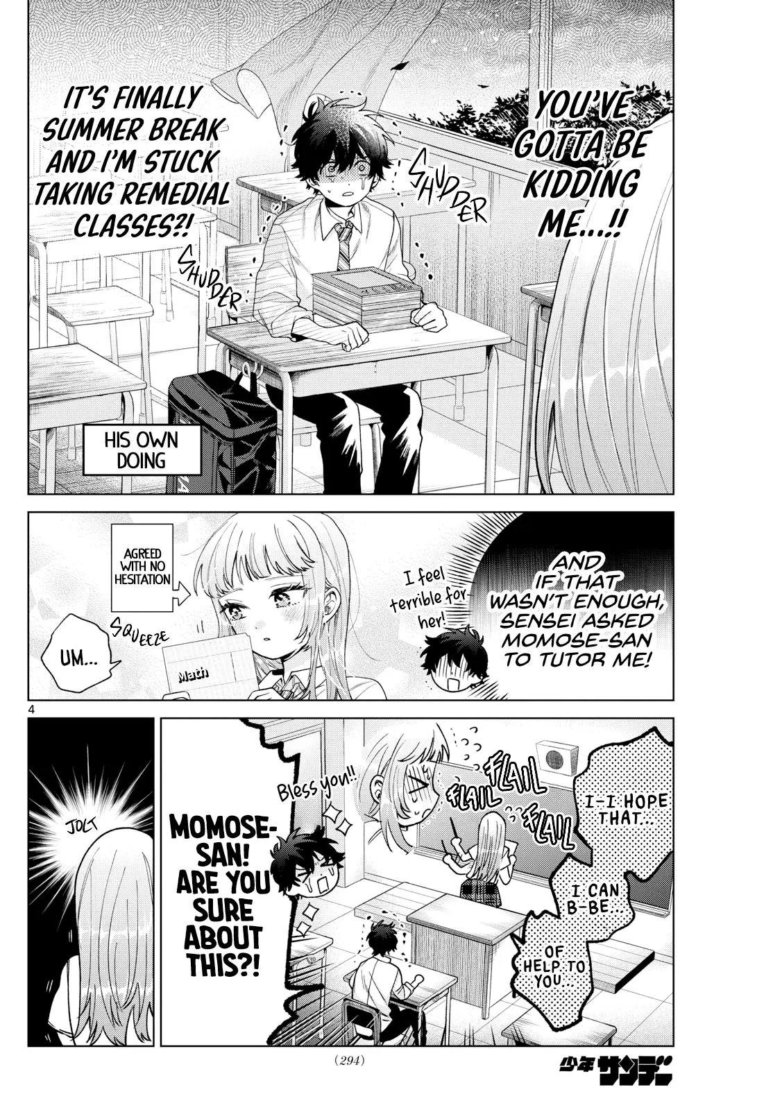 Momose Akira no Hatsukoi Hatan-chuu - Chapter 36 - Page 4