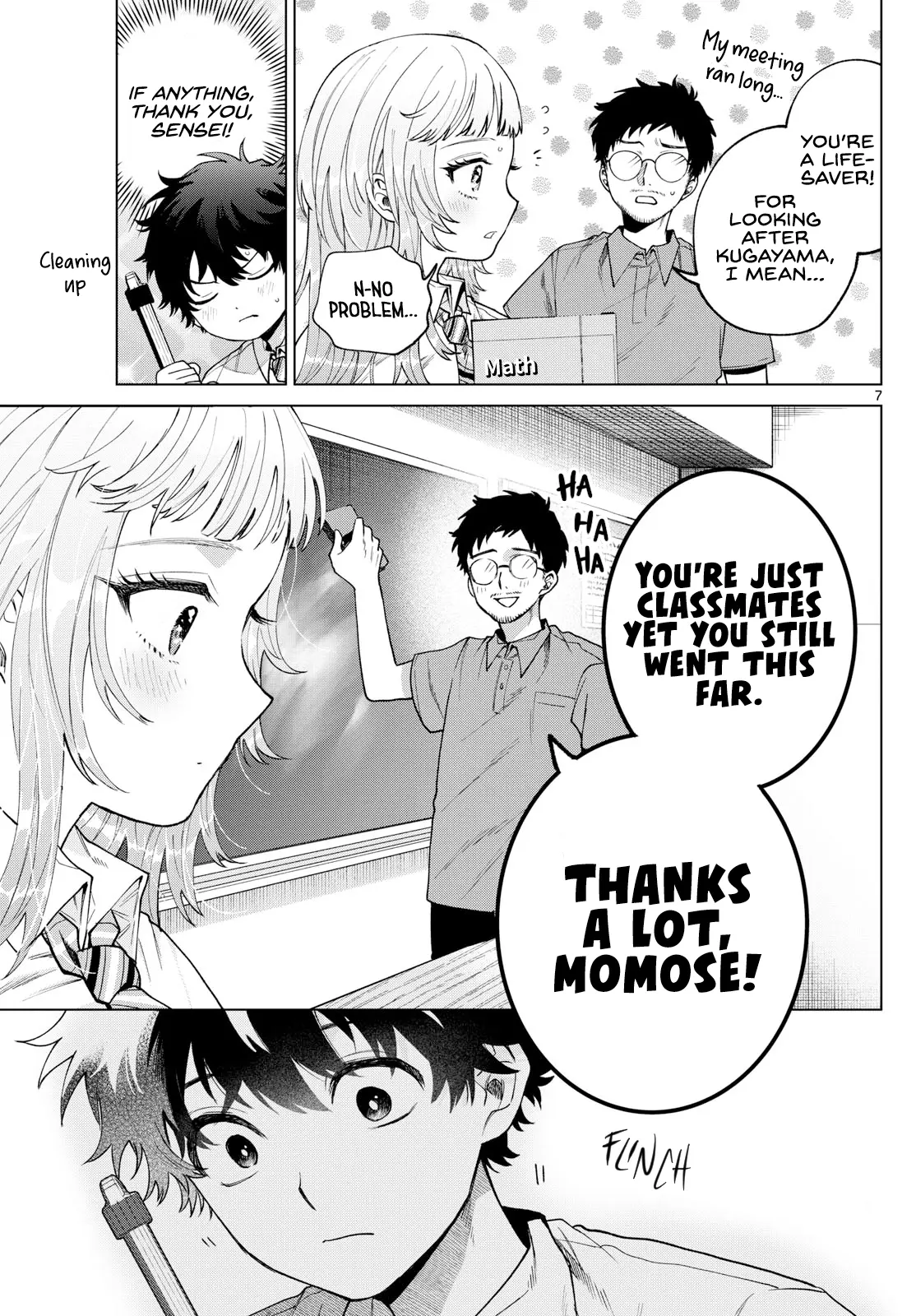 Momose Akira no Hatsukoi Hatan-chuu - Chapter 36 - Page 7