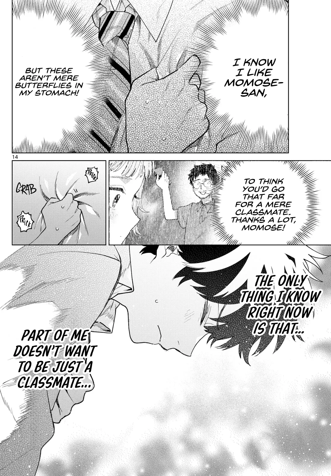 Momose Akira no Hatsukoi Hatan-chuu - Chapter 36 - Page 14