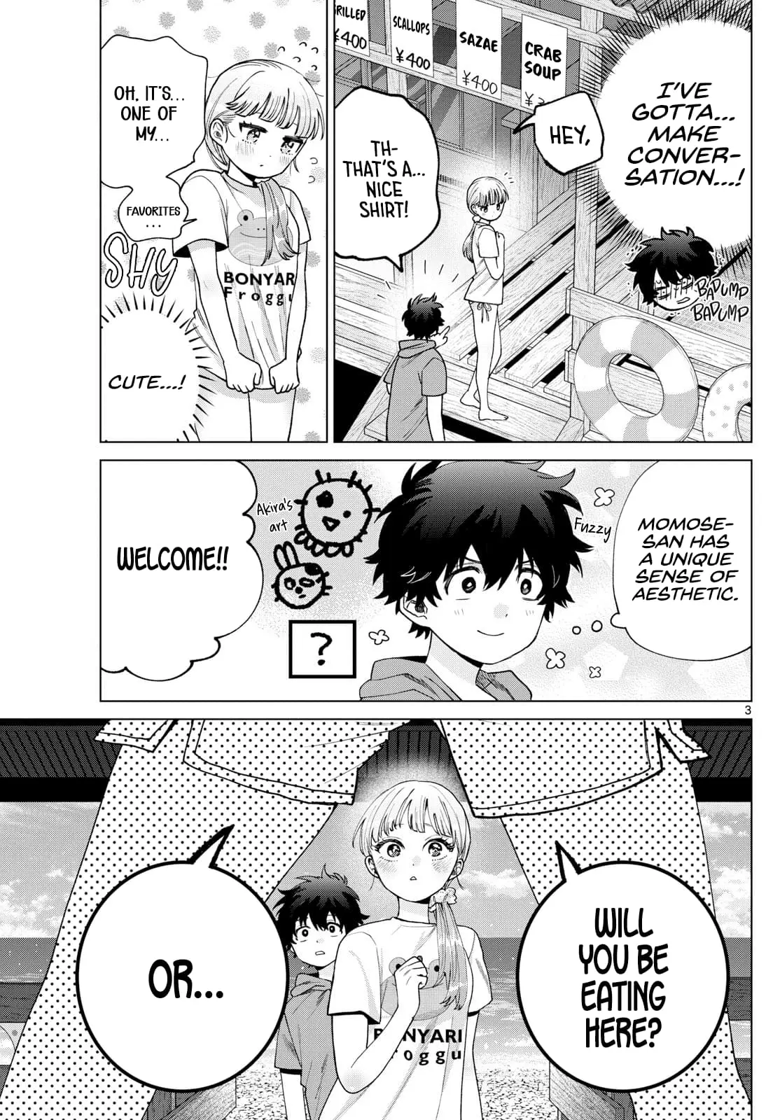 Momose Akira no Hatsukoi Hatan-chuu - Chapter 38 - Page 3