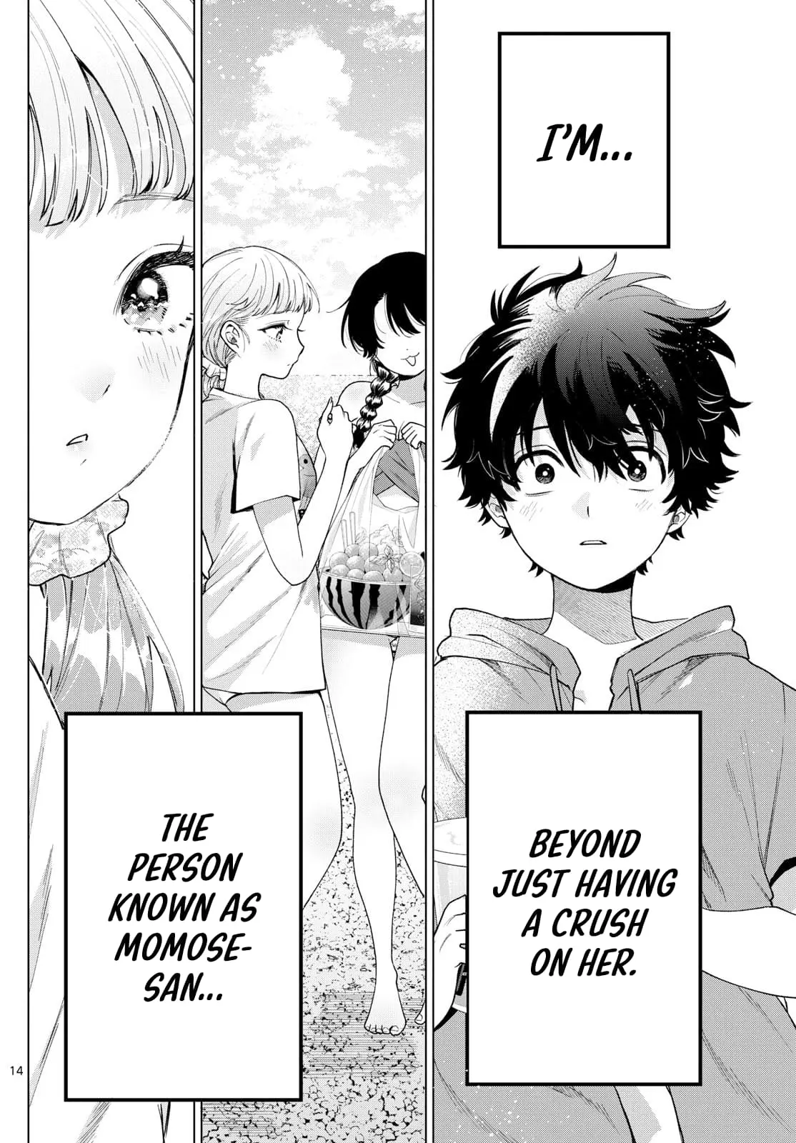 Momose Akira no Hatsukoi Hatan-chuu - Chapter 38 - Page 14