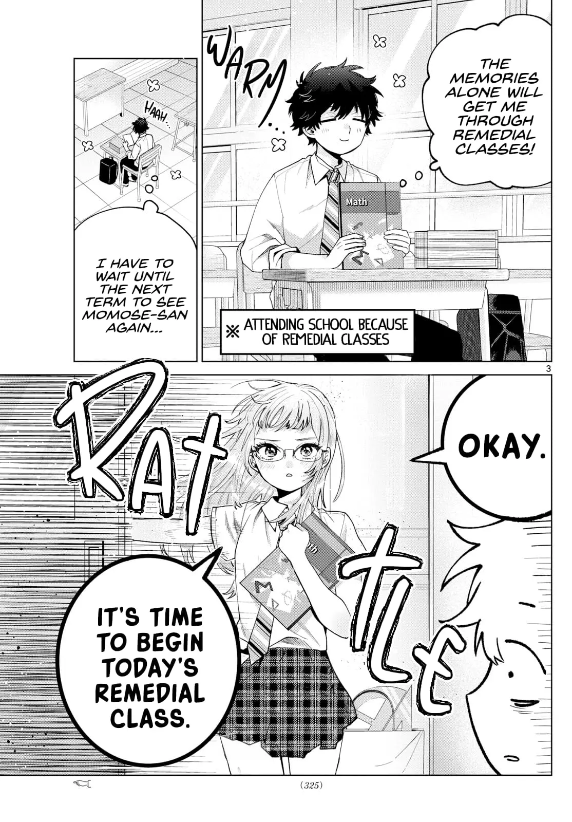 Momose Akira no Hatsukoi Hatan-chuu - Chapter 41 - Page 3
