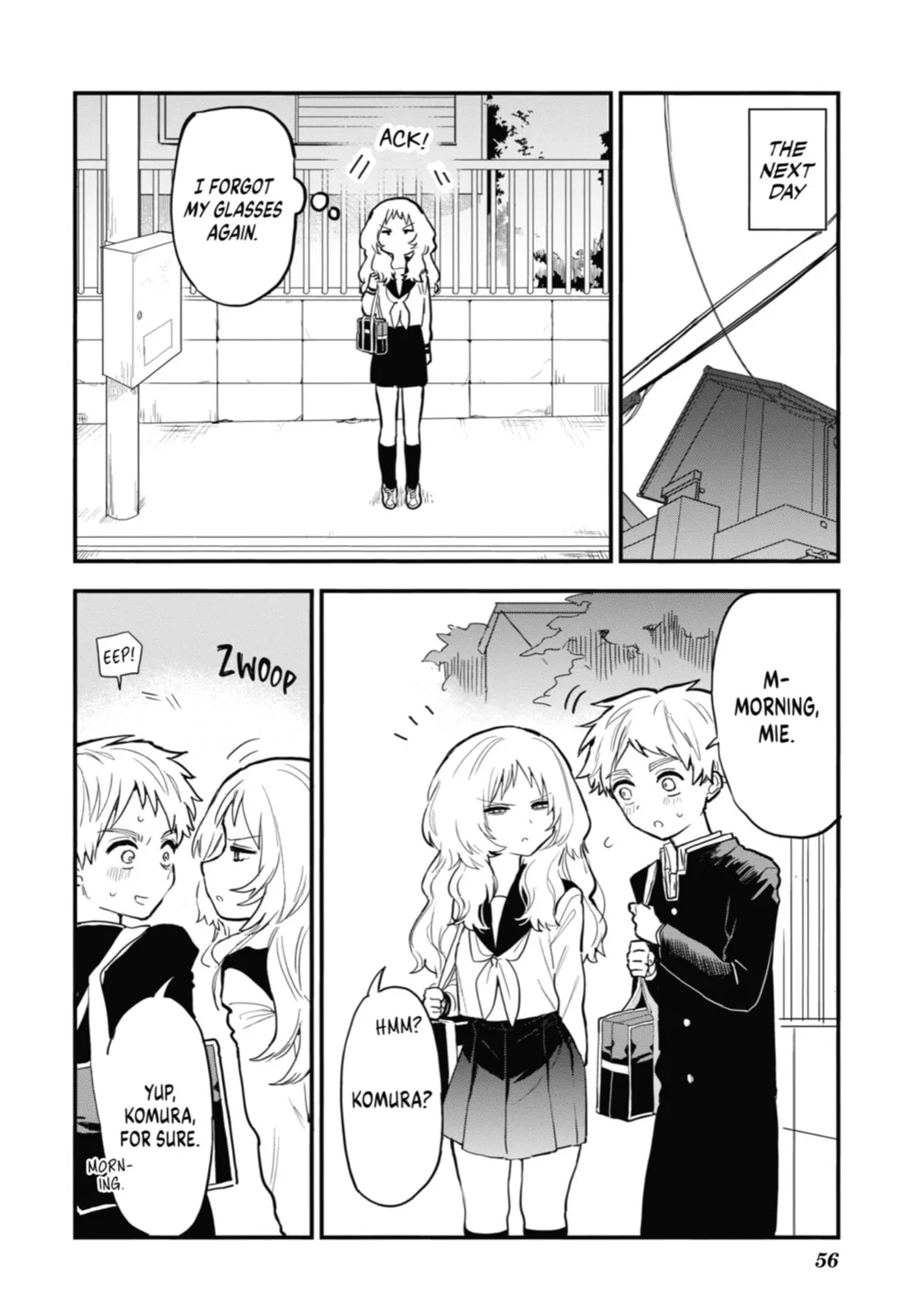 The Girl I Like Forgot Her Glasses - Chapter 31 - Page 2