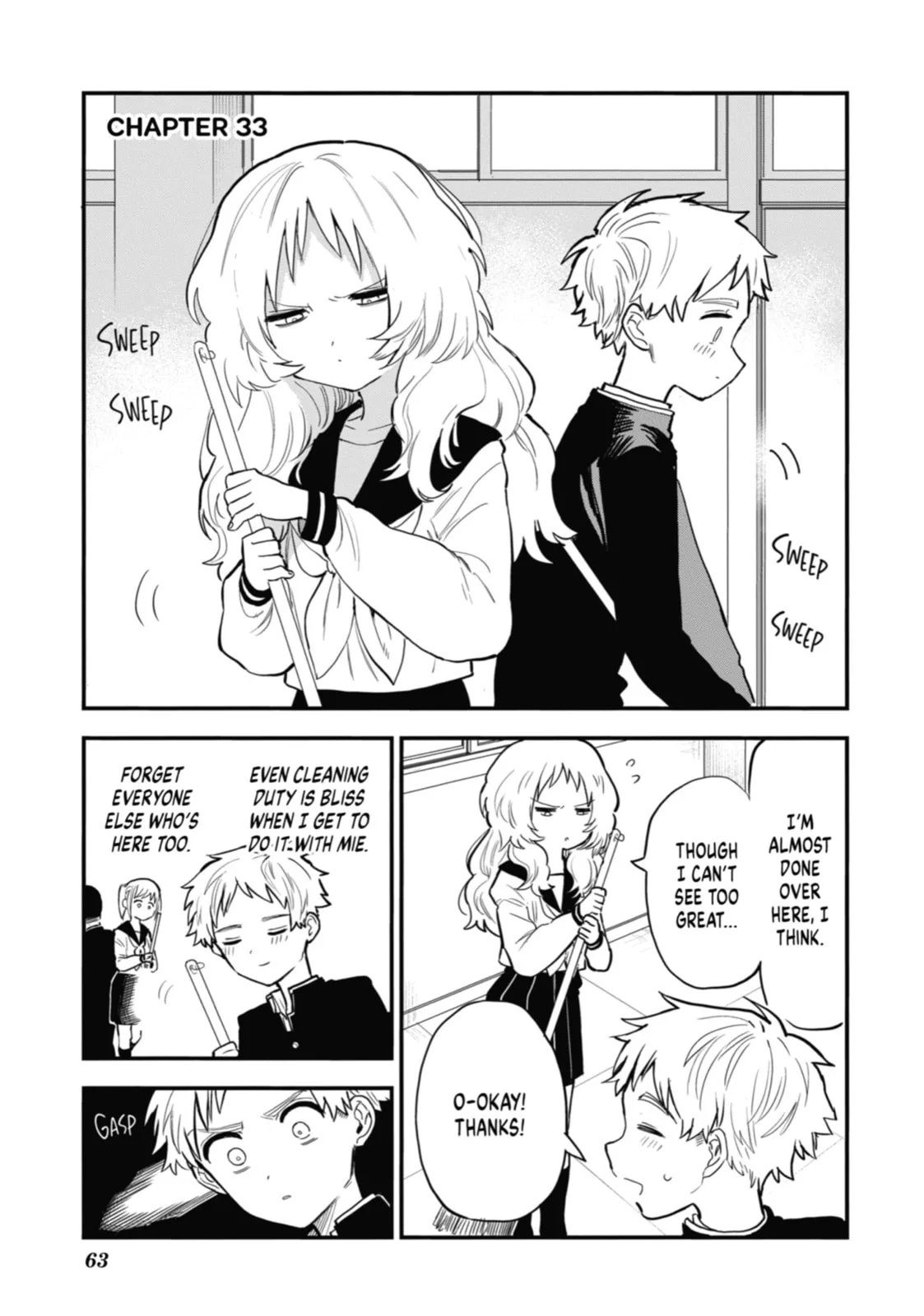 The Girl I Like Forgot Her Glasses - Chapter 33 - Page 1