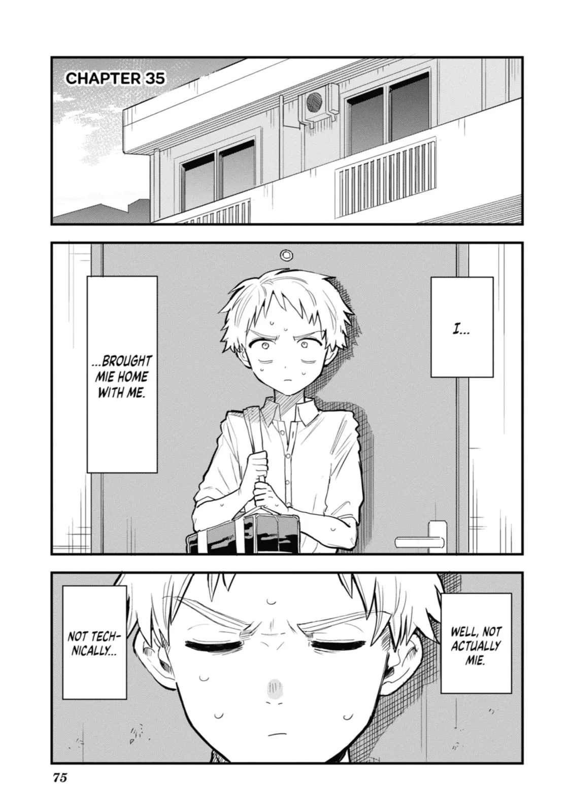 The Girl I Like Forgot Her Glasses - Chapter 35 - Page 1