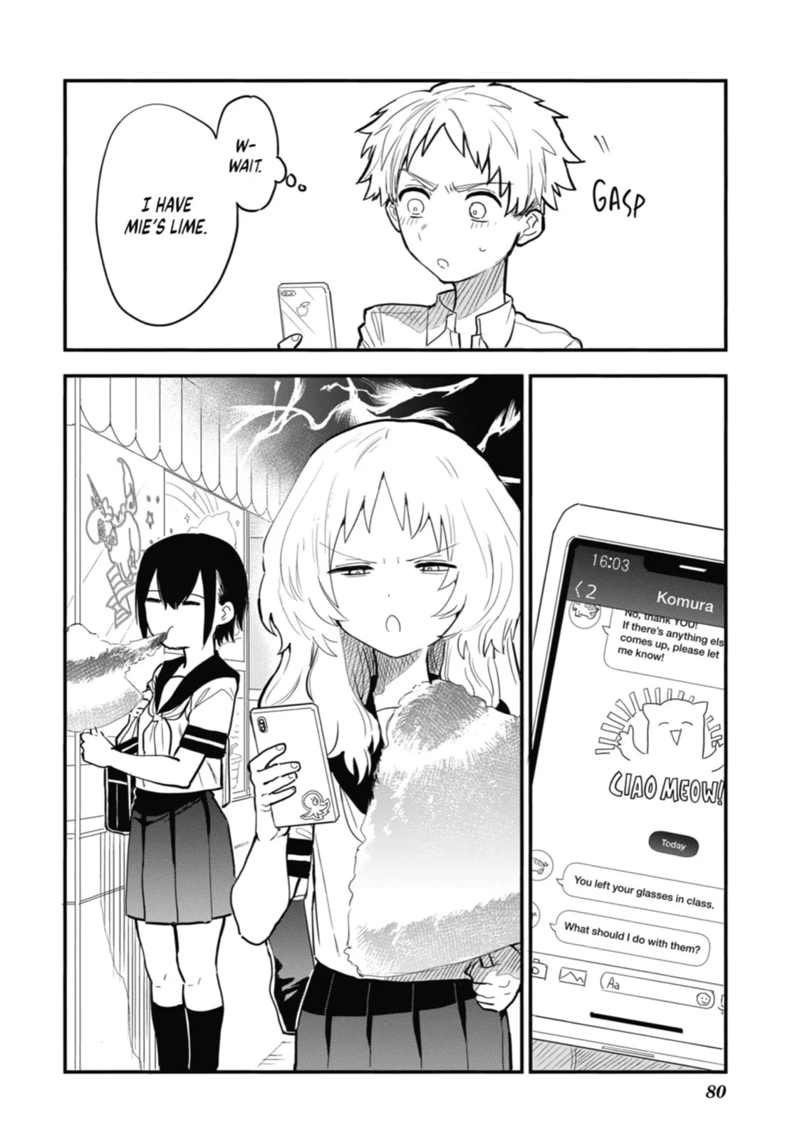 The Girl I Like Forgot Her Glasses - Chapter 35 - Page 6