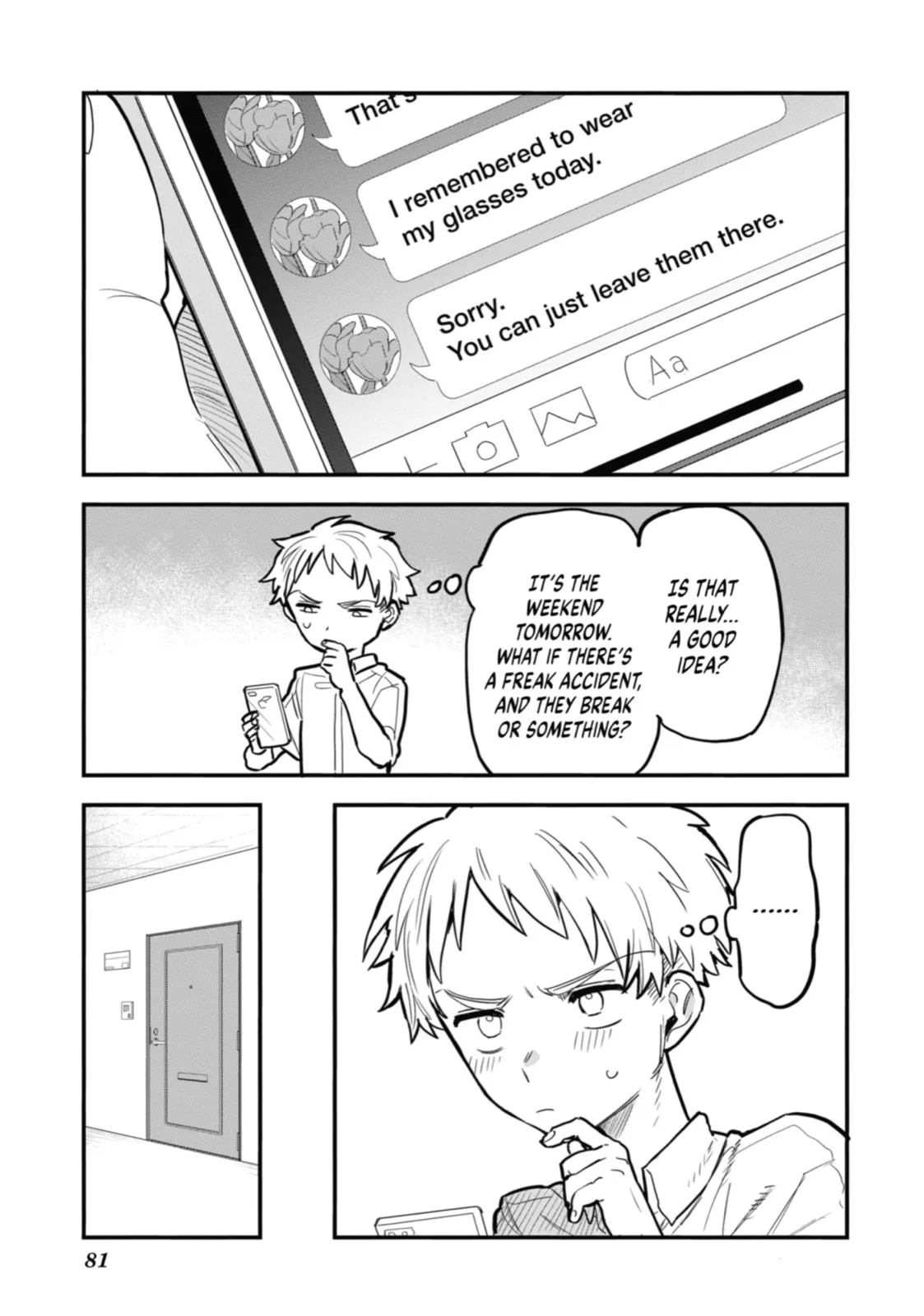 The Girl I Like Forgot Her Glasses - Chapter 35 - Page 7