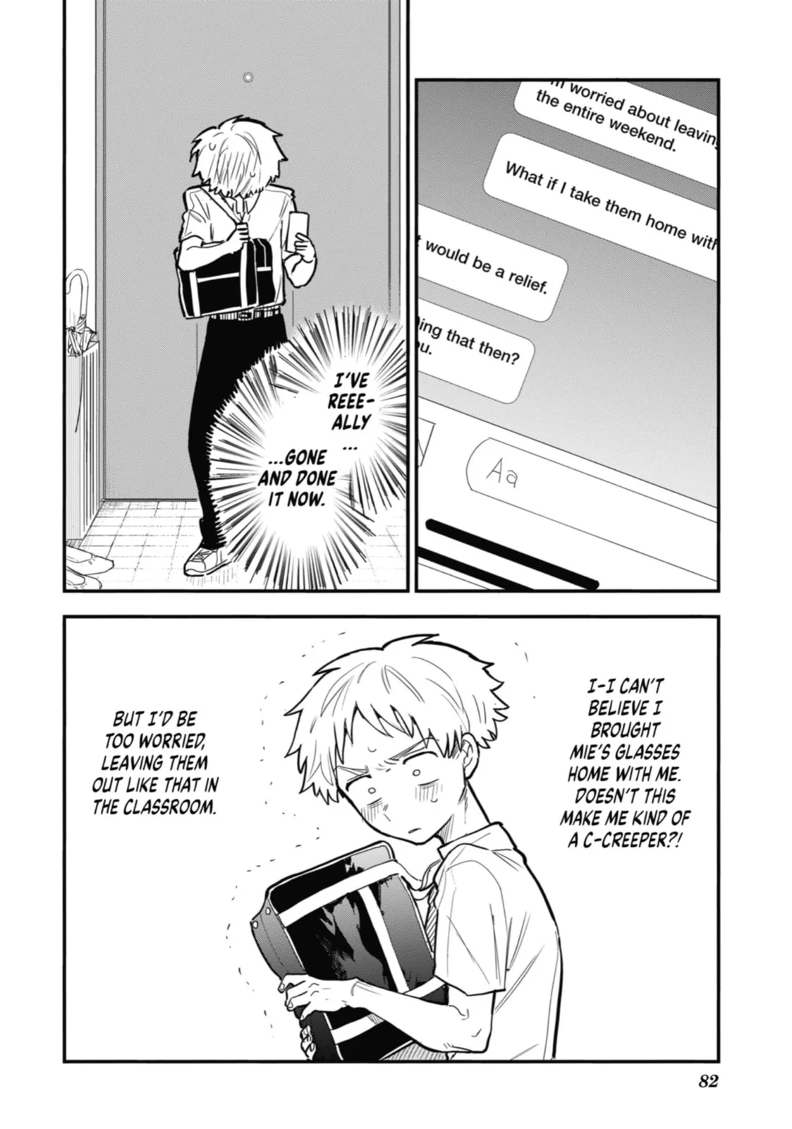 The Girl I Like Forgot Her Glasses - Chapter 35 - Page 8