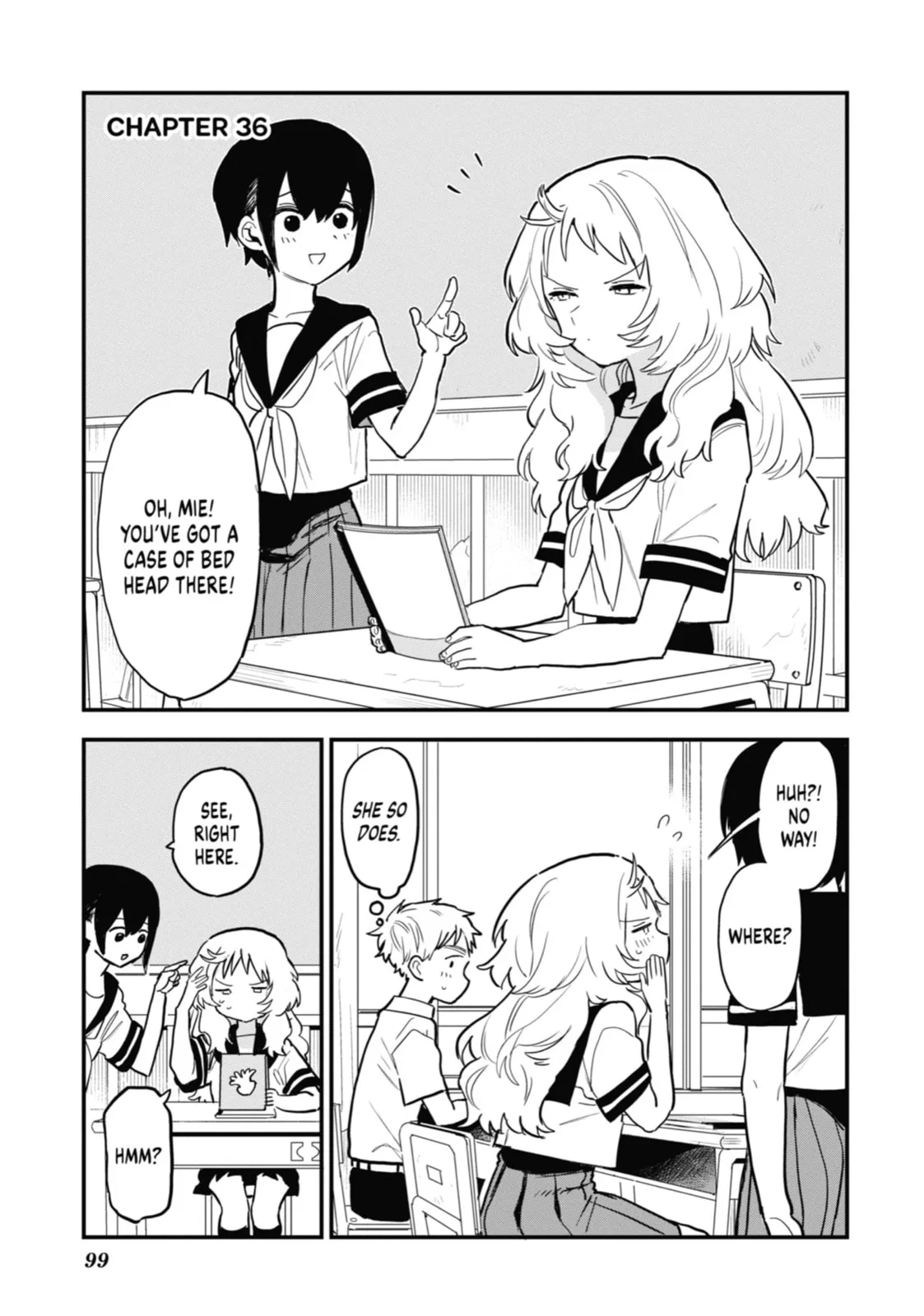 The Girl I Like Forgot Her Glasses - Chapter 36 - Page 1