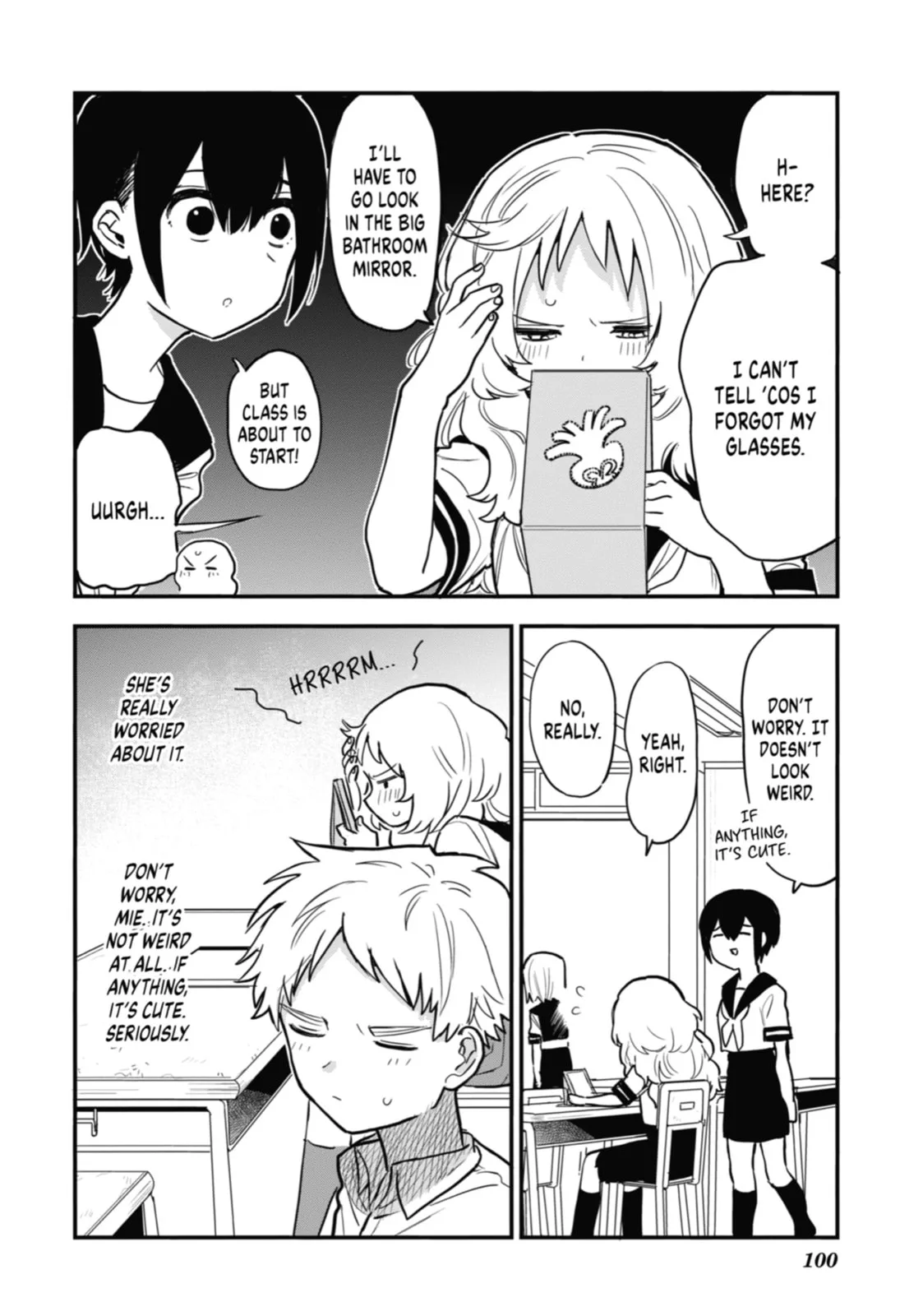 The Girl I Like Forgot Her Glasses - Chapter 36 - Page 2
