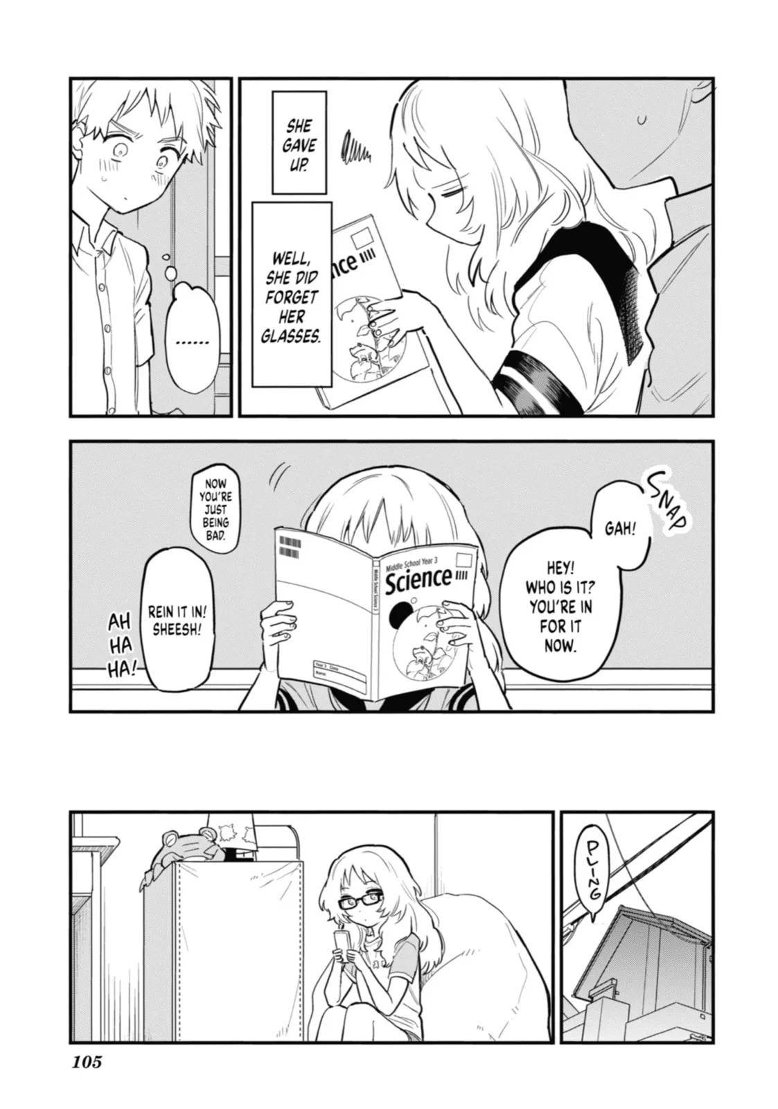 The Girl I Like Forgot Her Glasses - Chapter 37 - Page 3