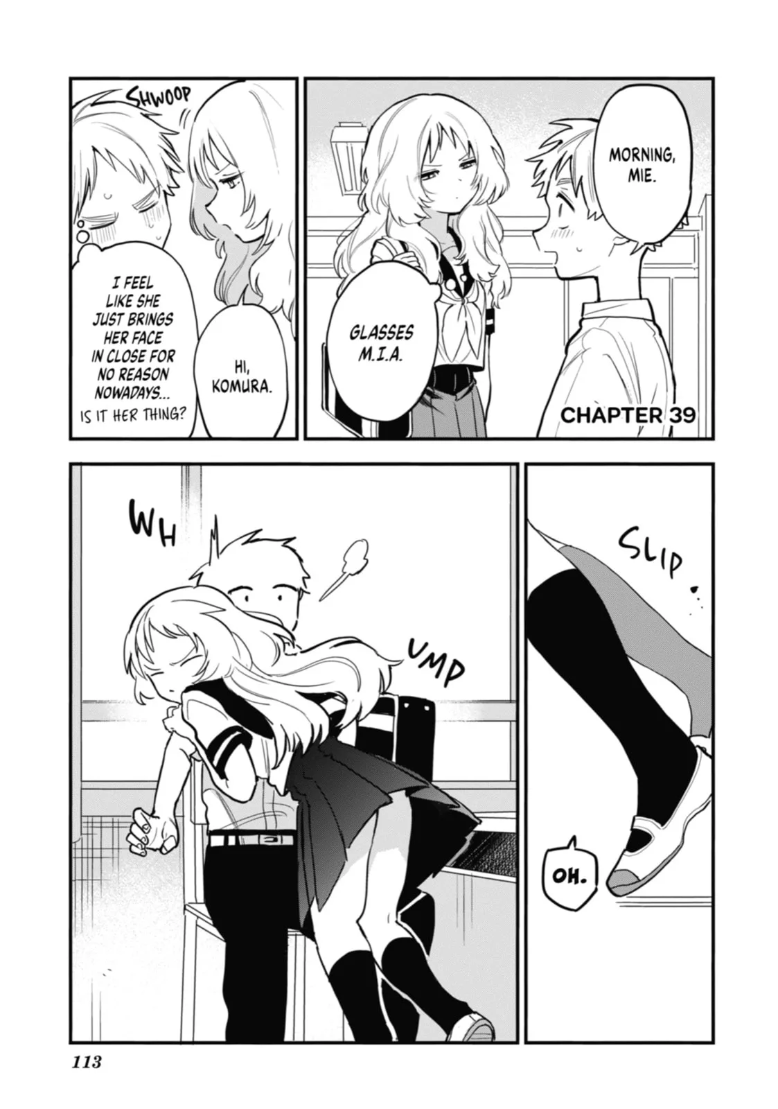 The Girl I Like Forgot Her Glasses - Chapter 39 - Page 1