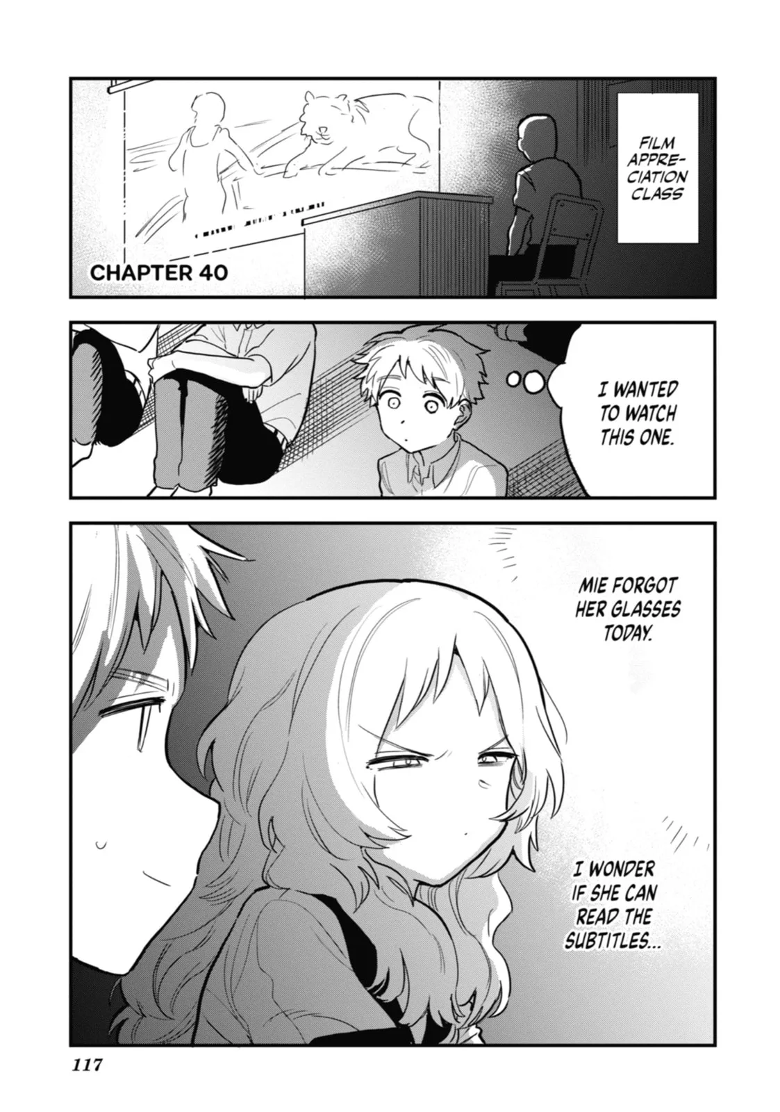 The Girl I Like Forgot Her Glasses - Chapter 40 - Page 1