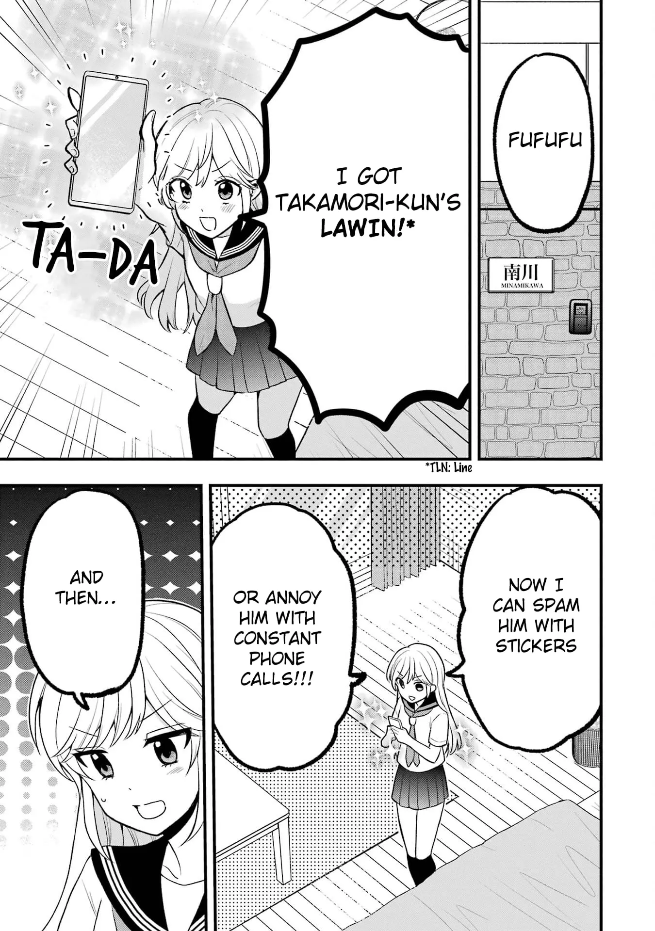 Takamori-kun wo Damarasetai!! - Chapter 4 - Page 5