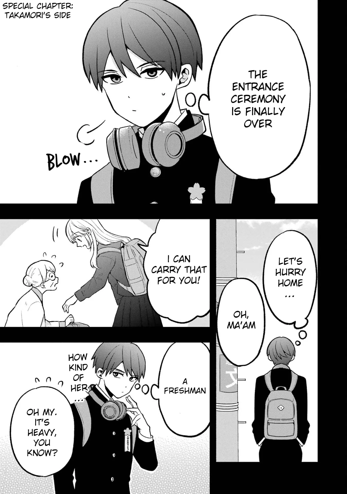 Takamori-kun wo Damarasetai!! - Chapter 4.5 - Page 1