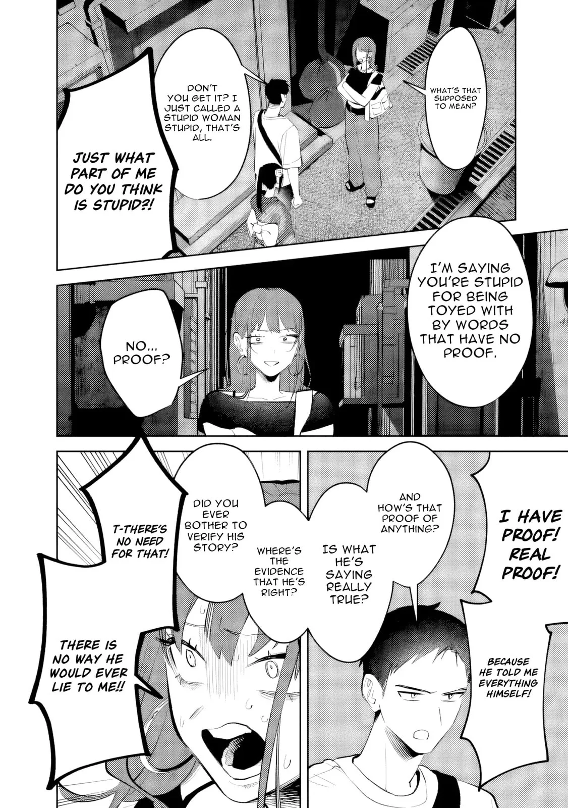 Living together with the queen from my high school days who was arrogant, surprisingly isn't that uncomfortable - Chapter 30 - Page 12
