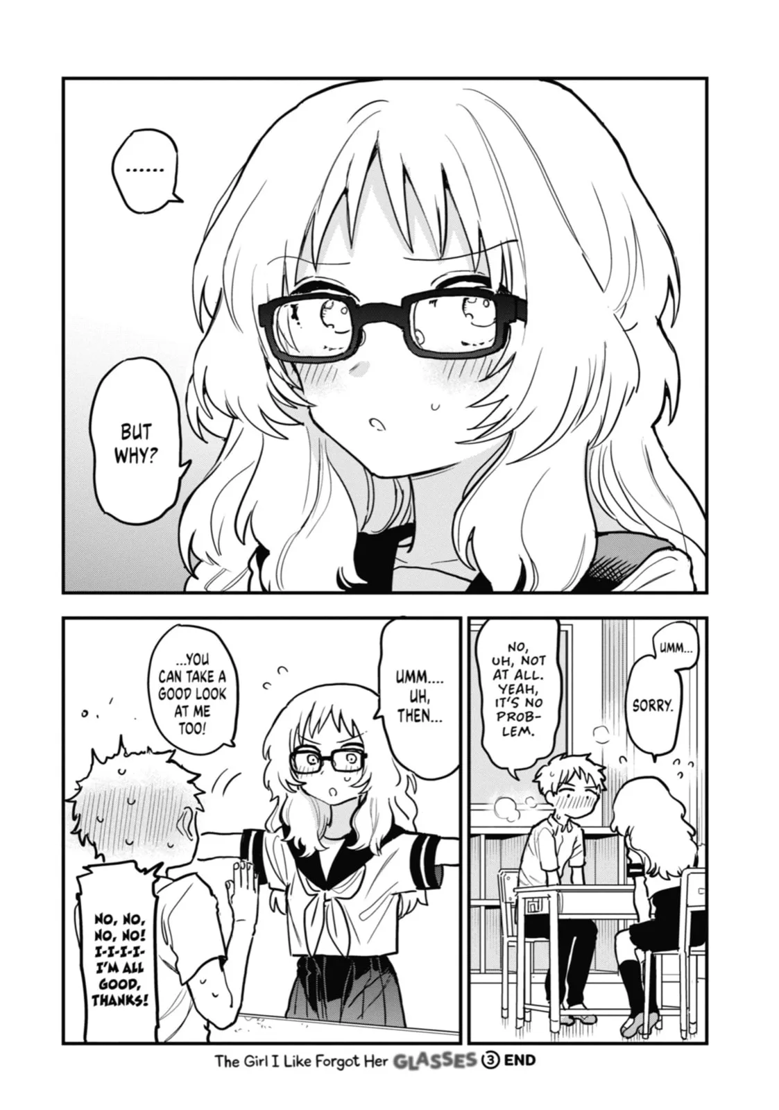 The Girl I Like Forgot Her Glasses - Chapter 41 - Page 4