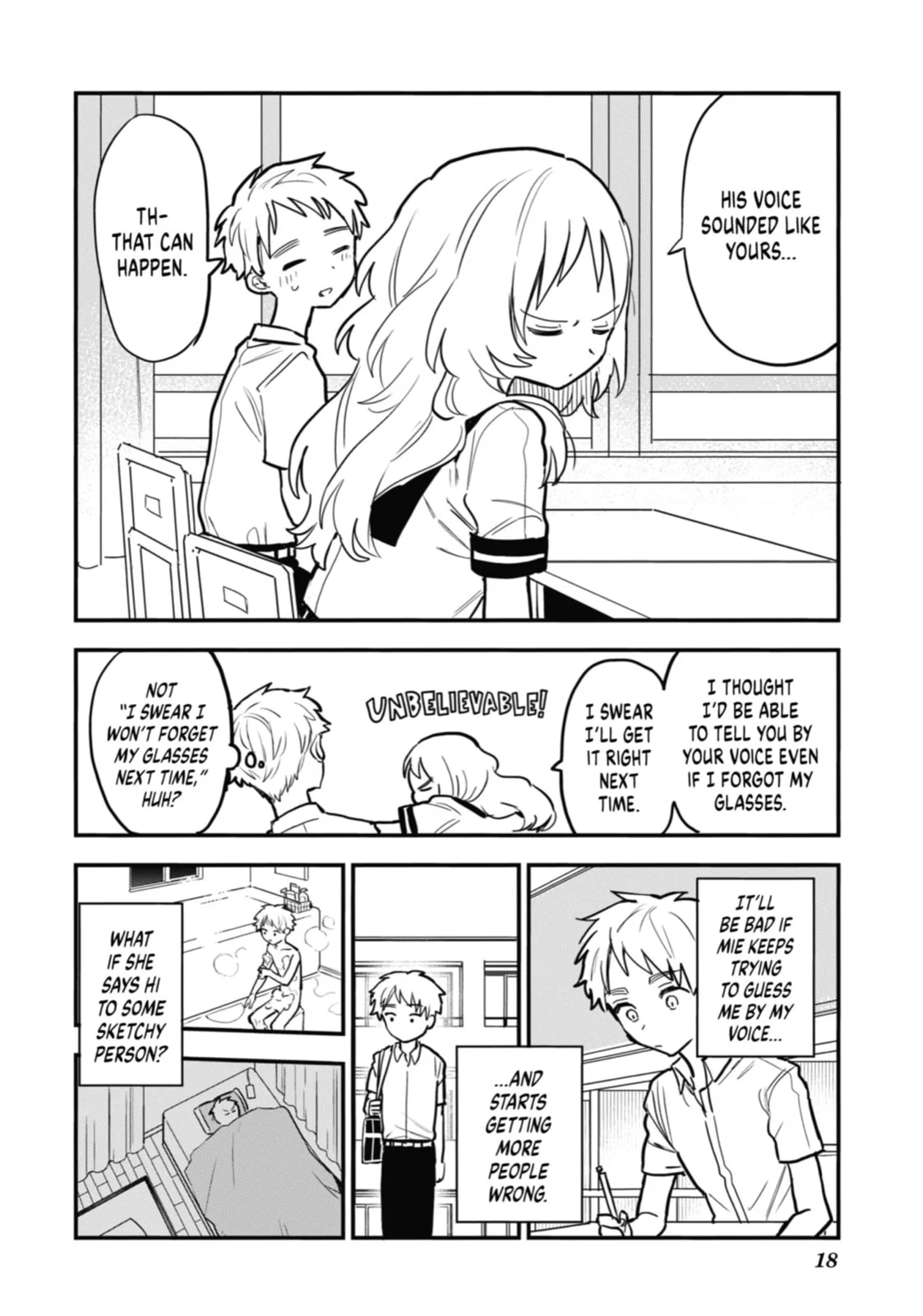 The Girl I Like Forgot Her Glasses - Chapter 42 - Page 2