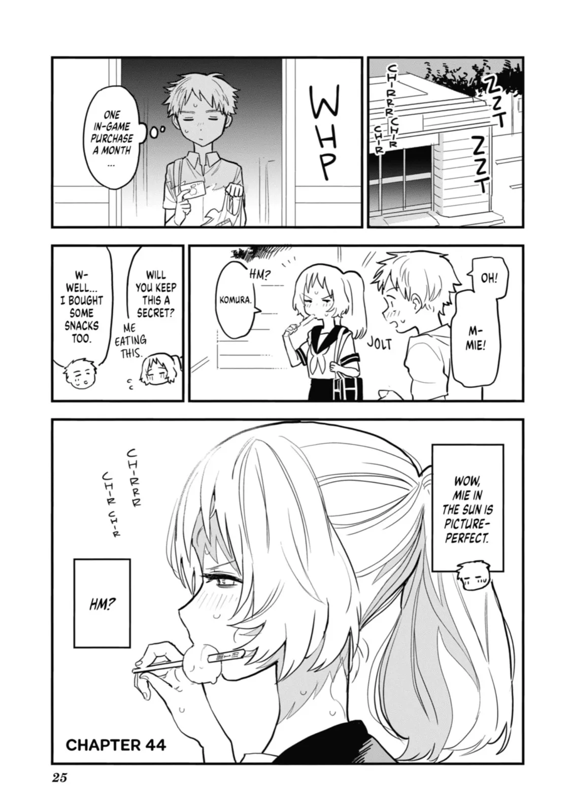 The Girl I Like Forgot Her Glasses - Chapter 44 - Page 1
