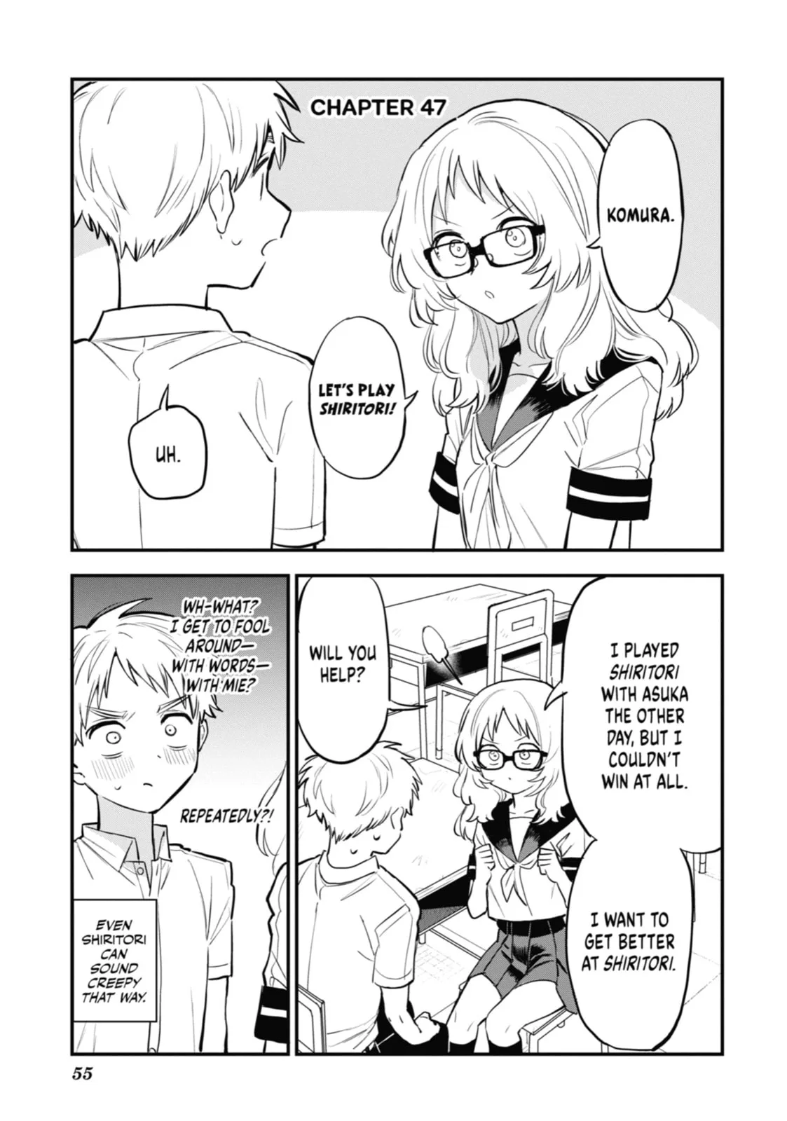 The Girl I Like Forgot Her Glasses - Chapter 47 - Page 1