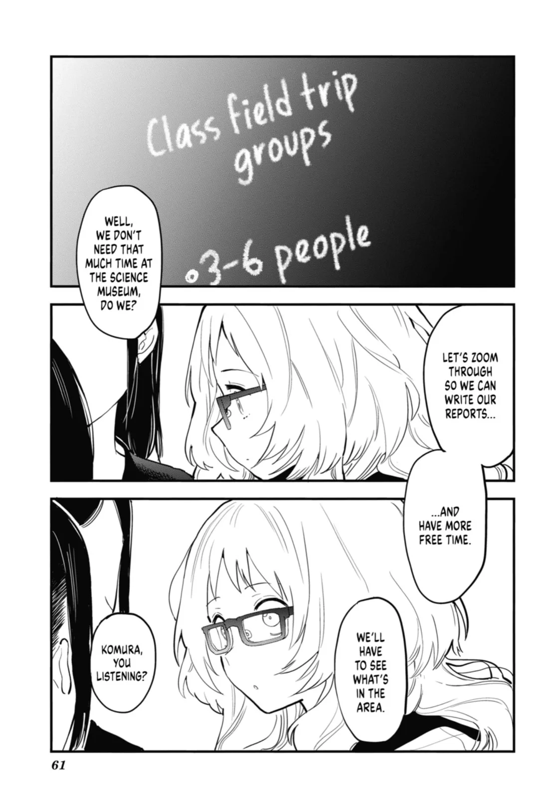 The Girl I Like Forgot Her Glasses - Chapter 48 - Page 2