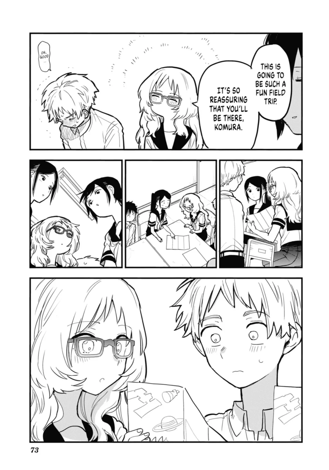 The Girl I Like Forgot Her Glasses - Chapter 48 - Page 14