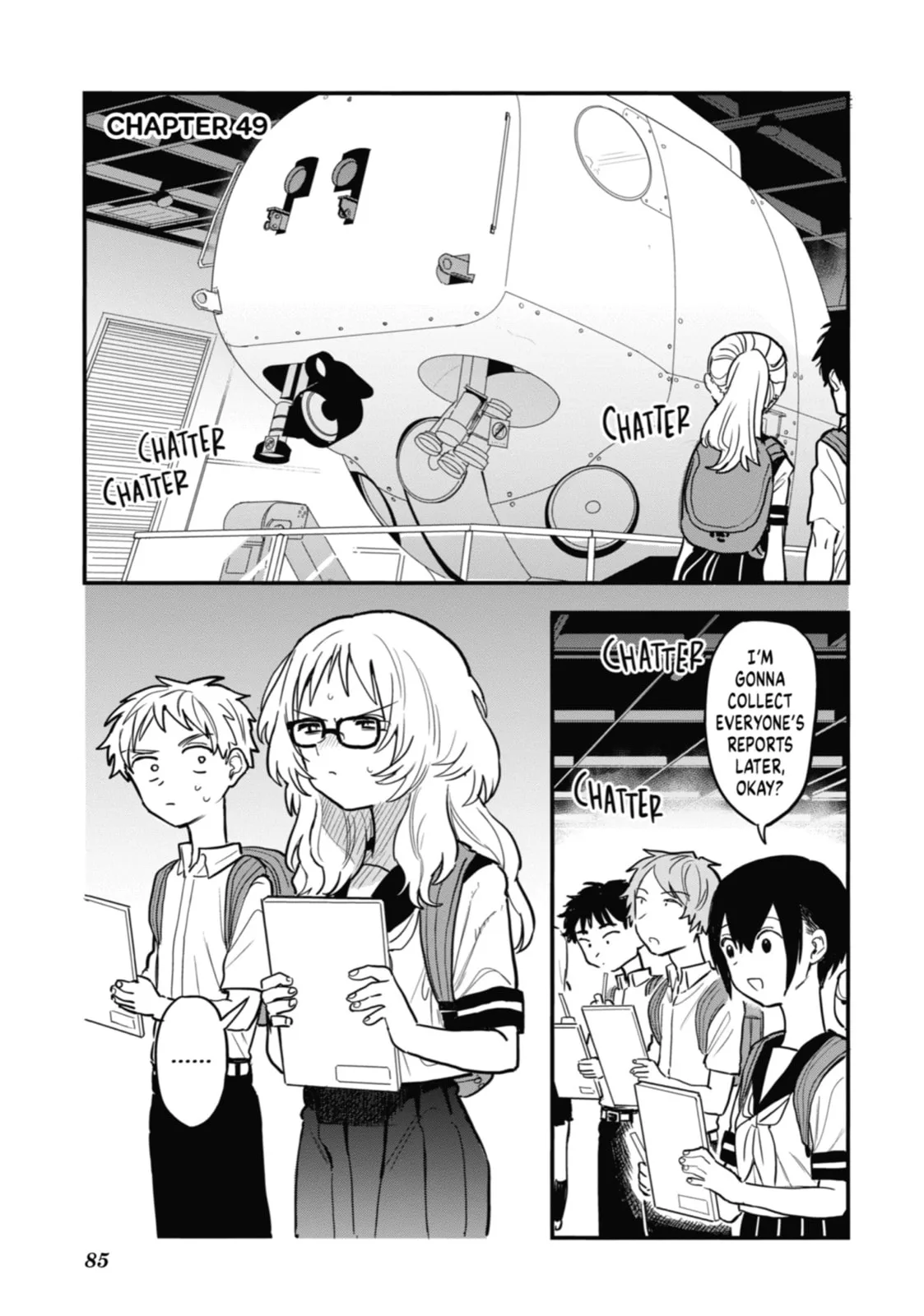 The Girl I Like Forgot Her Glasses - Chapter 49 - Page 1