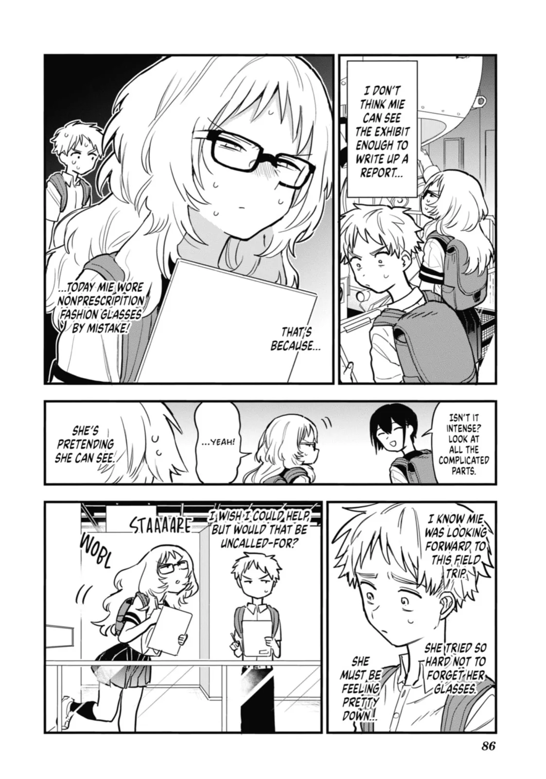 The Girl I Like Forgot Her Glasses - Chapter 49 - Page 2