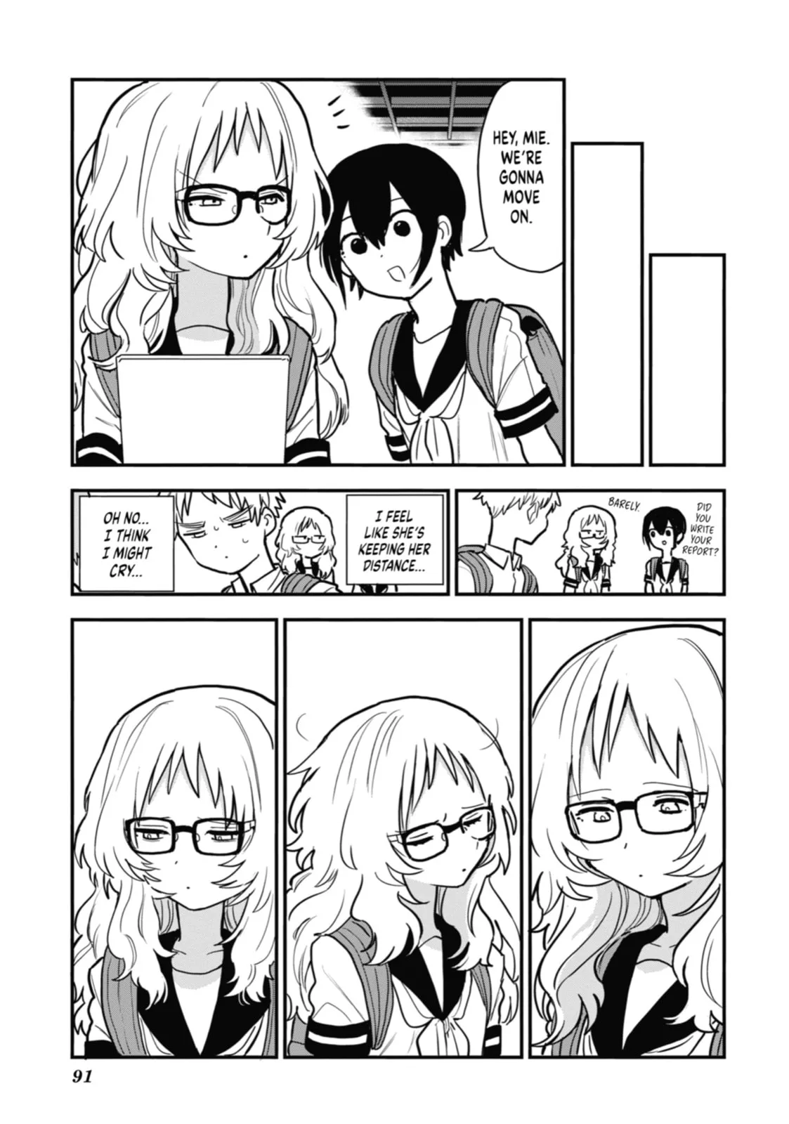 The Girl I Like Forgot Her Glasses - Chapter 49 - Page 7