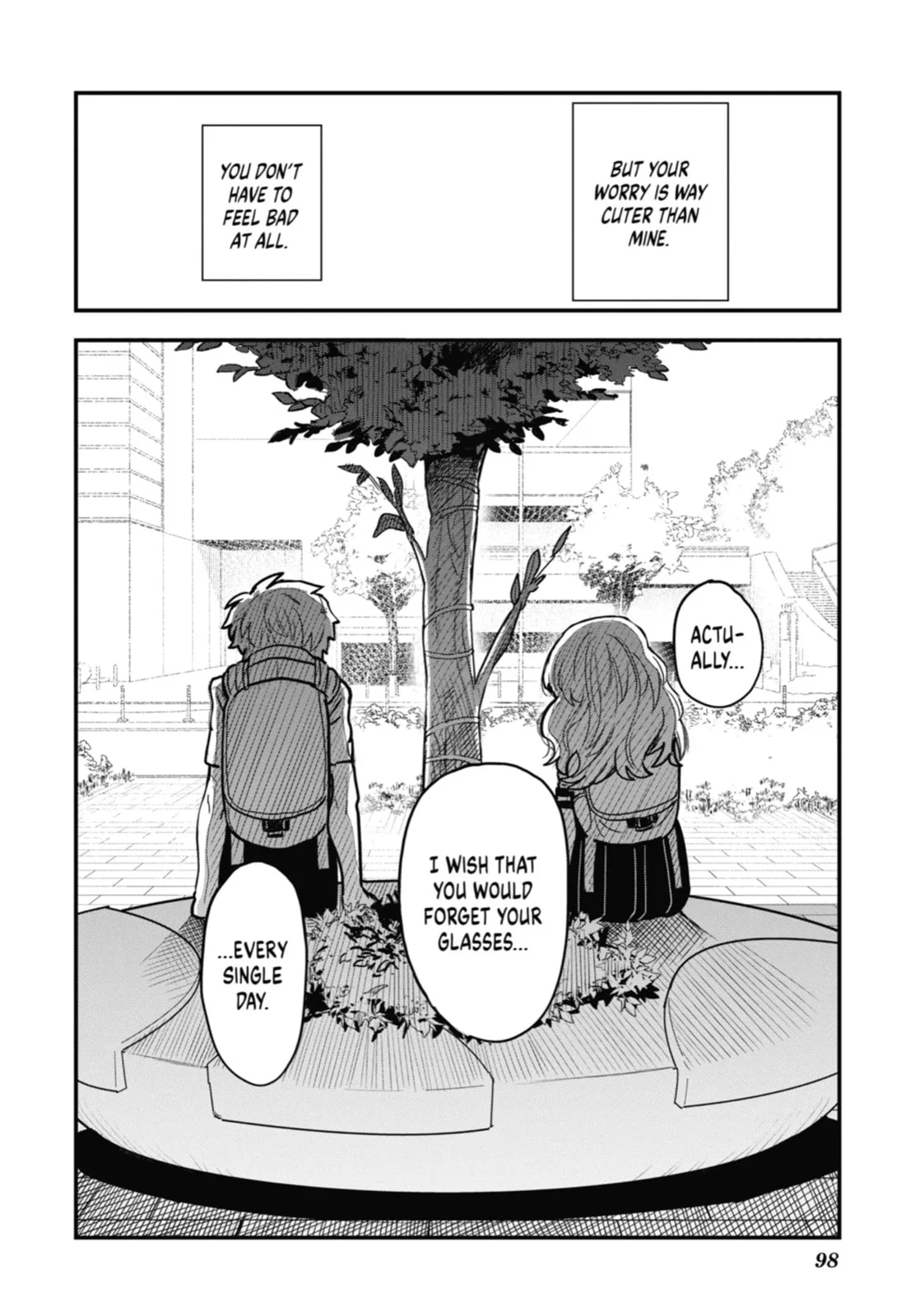The Girl I Like Forgot Her Glasses - Chapter 49 - Page 14