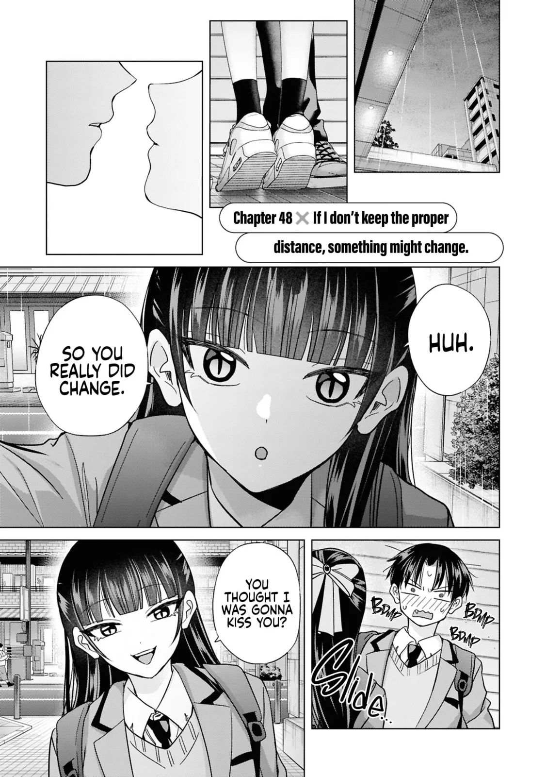 Kusunoki's Flunking Her High School Glow-Up - Chapter 48 - Page 1