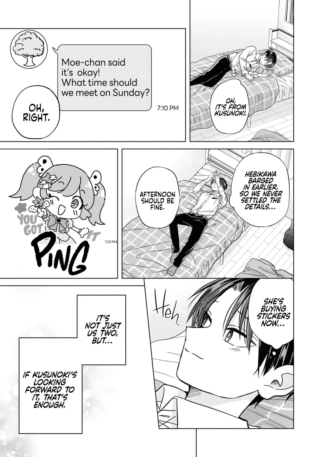 Kusunoki's Flunking Her High School Glow-Up - Chapter 48 - Page 5