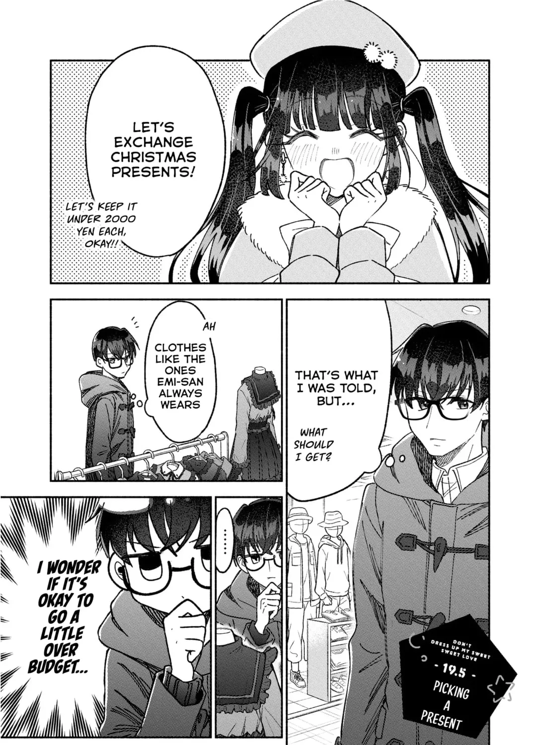 Don't Dress Up My Sweet Sweet Love - Chapter 19.5 - Page 1