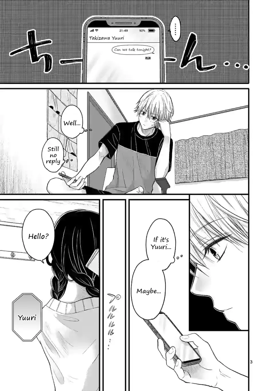 Tsurenai Kanojo no Hitorijime - Chapter 5 - Page 3